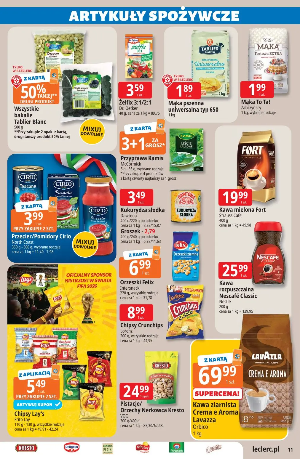 gazetka promocyjna E.Leclerc Wybór w dobrej cenie - oferta rozszerzona - Strona 11