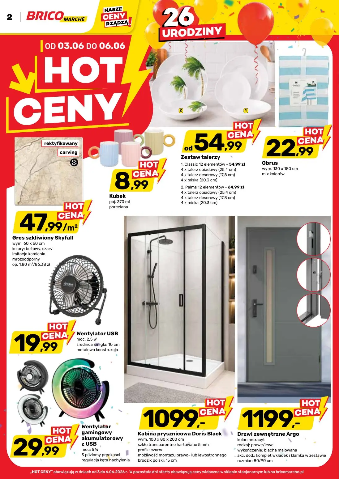 gazetka promocyjna BRICOMARCHE 26 urodziny - Strona 2