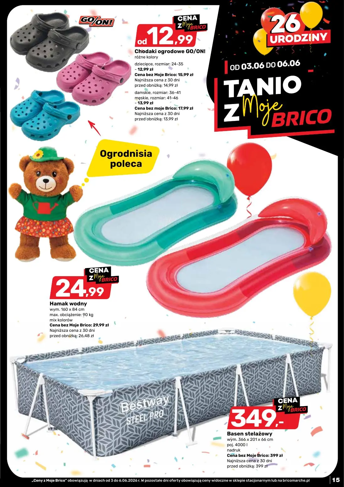 gazetka promocyjna BRICOMARCHE 26 urodziny - Strona 15