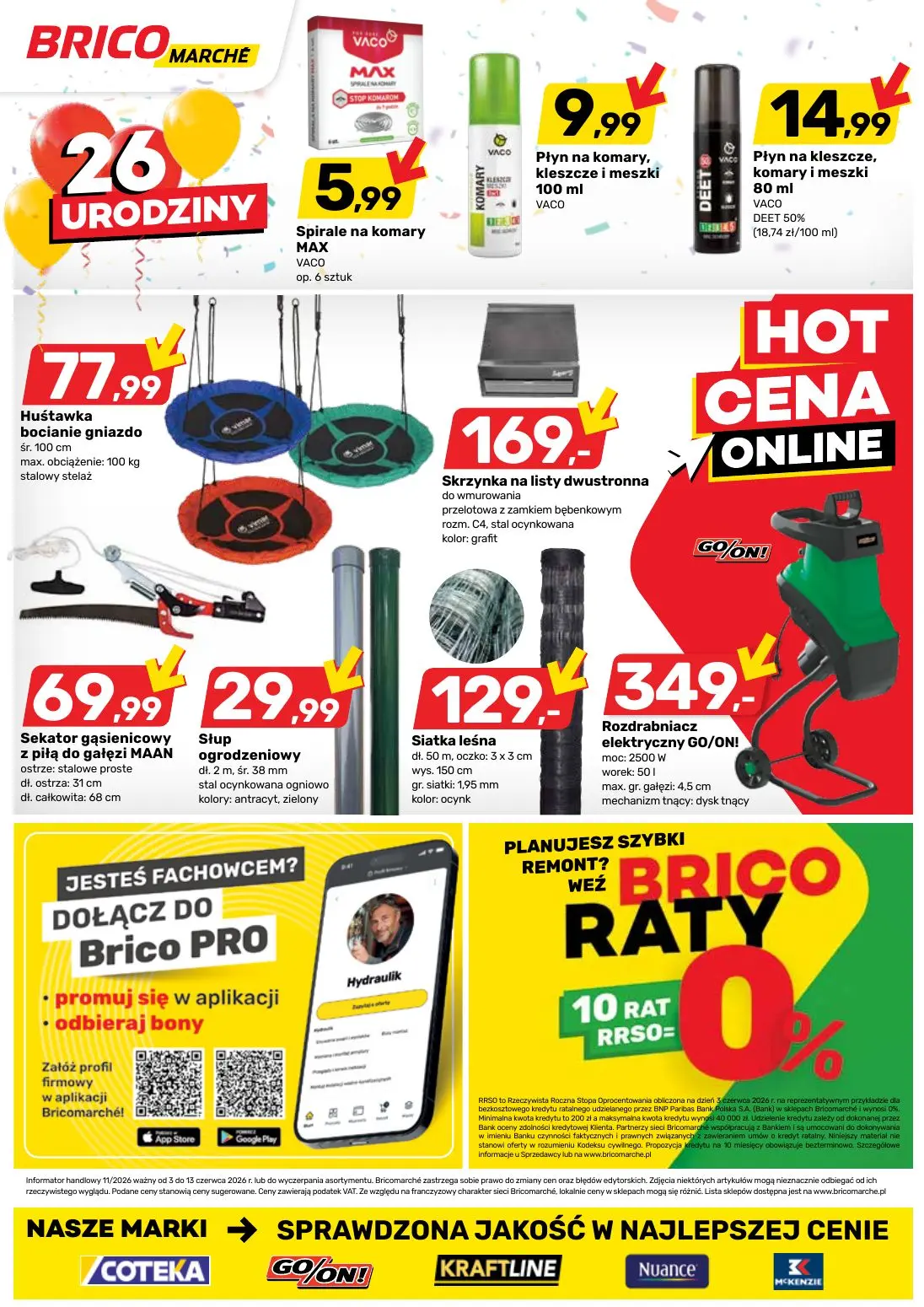 gazetka promocyjna BRICOMARCHE 26 urodziny - Strona 16