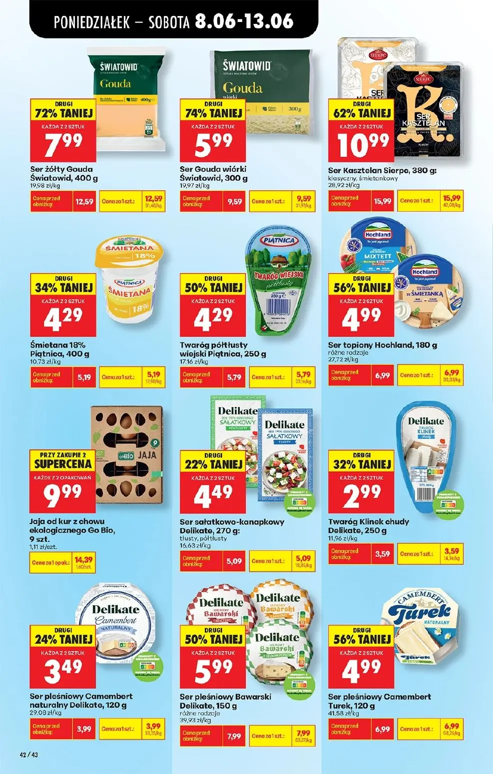 gazetka promocyjna Biedronka Od poniedziałku - Strona 50