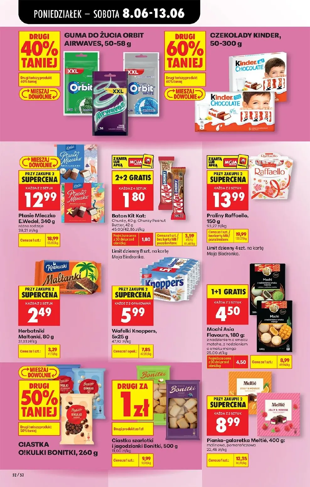 gazetka promocyjna Biedronka Od poniedziałku - Strona 68