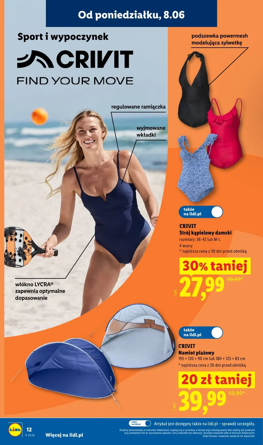 gazetka promocyjna LIDL Od poniedziałku - Strona 12