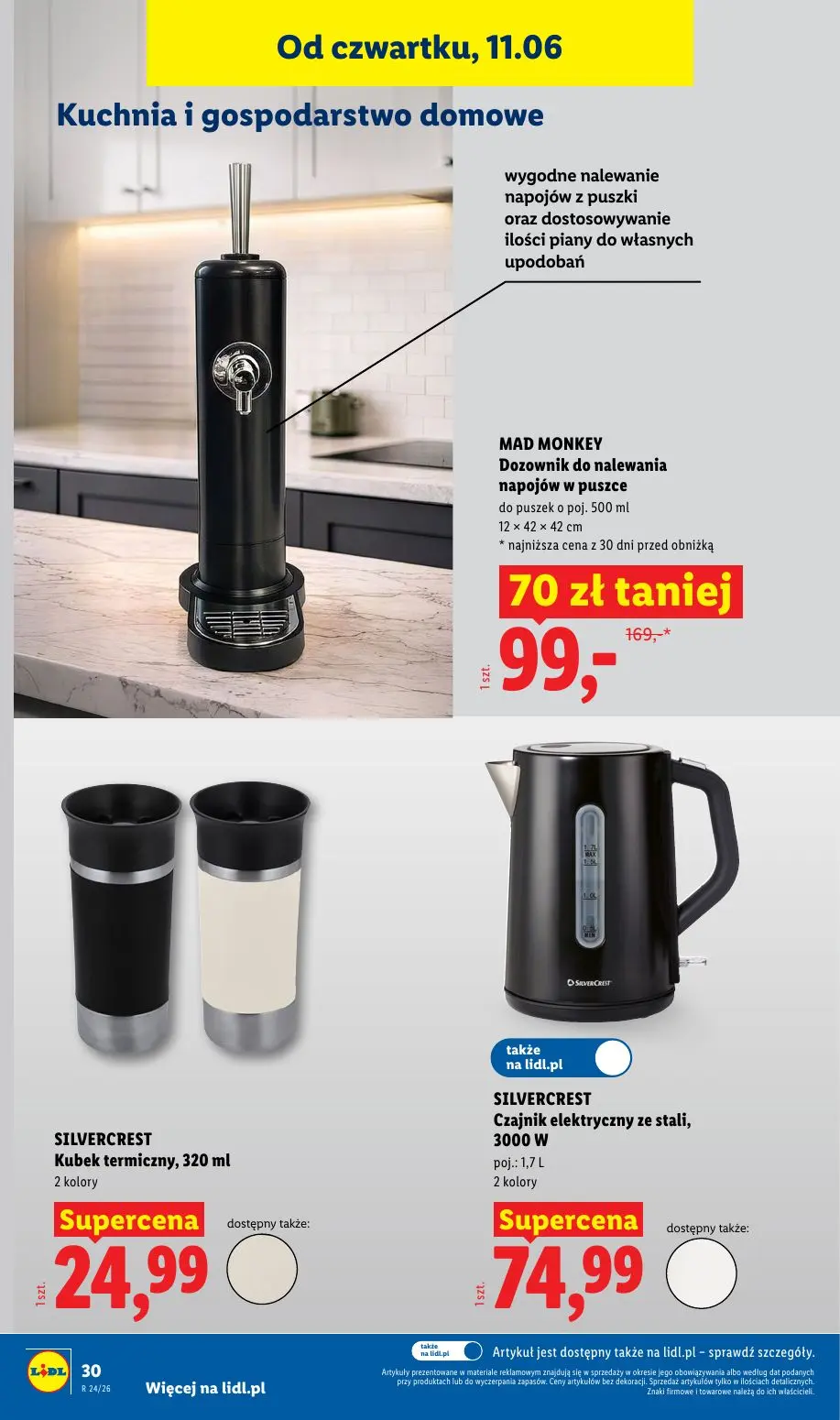 gazetka promocyjna LIDL Od poniedziałku - Strona 34