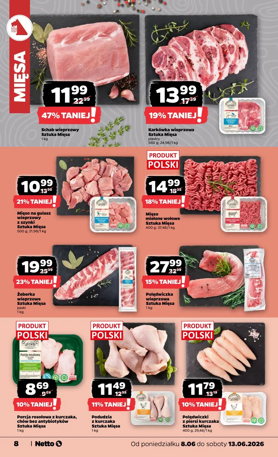 gazetka promocyjna NETTO Gazetka spożywcza - Strona 8