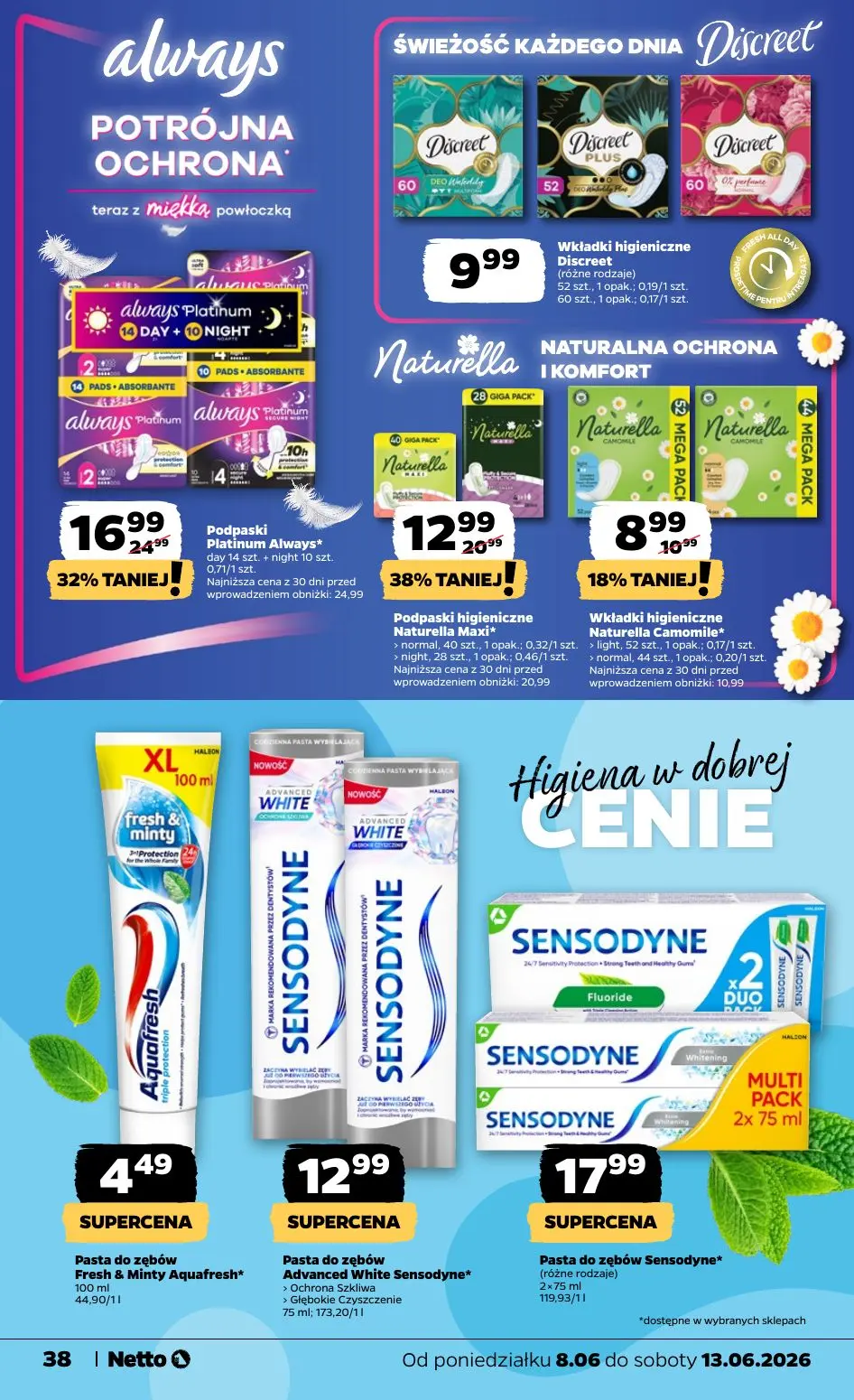 gazetka promocyjna NETTO Od poniedziałku - Strona 38