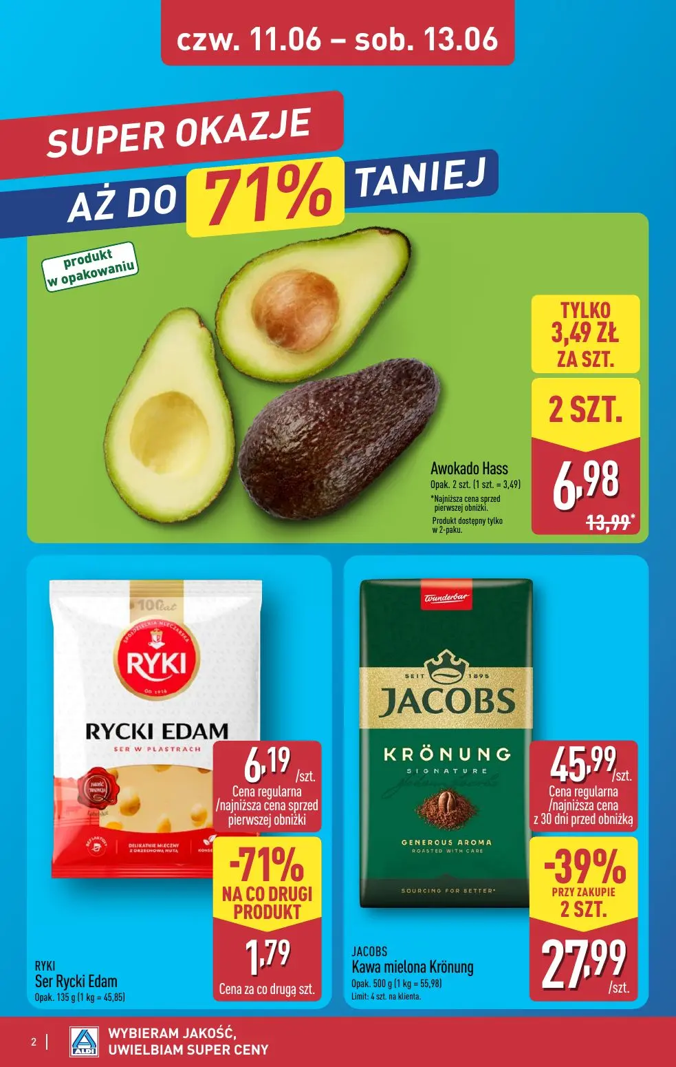 gazetka promocyjna ALDI Tani Weekend - Strona 2