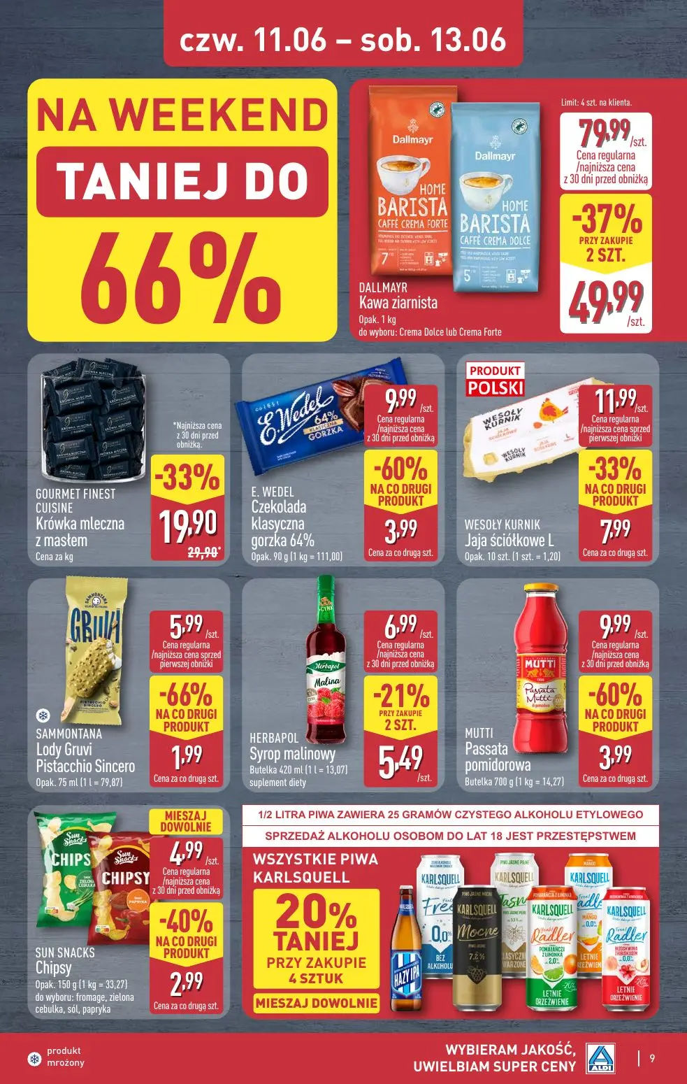 gazetka promocyjna ALDI Tani Weekend - Strona 9