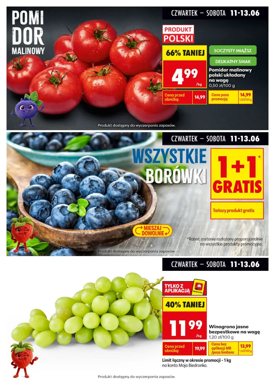 gazetka promocyjna Biedronka Biedronkowe oszczędności - Strona 7