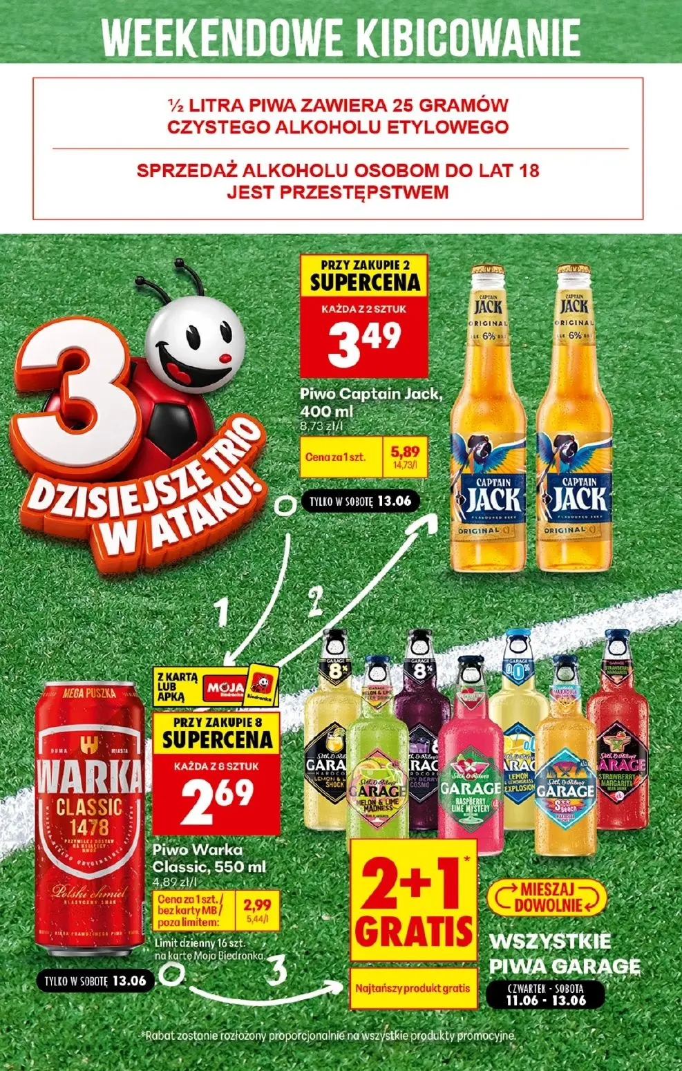 gazetka promocyjna Biedronka Weekendowe kibicowanie - Strona 2