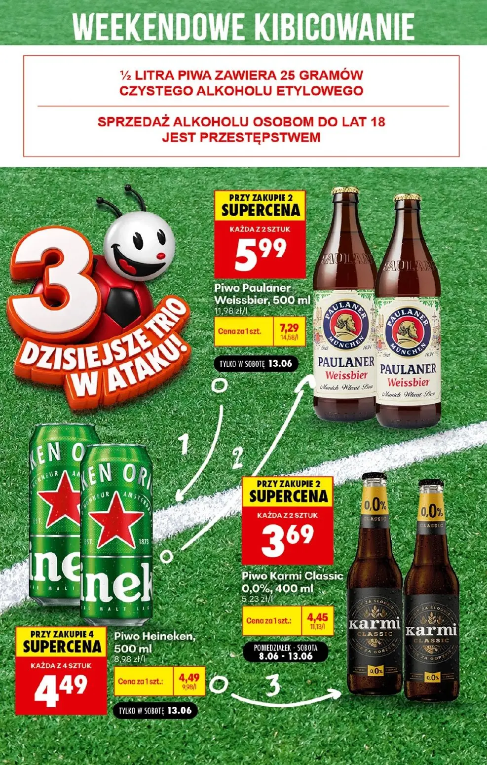 gazetka promocyjna Biedronka Weekendowe kibicowanie - Strona 3