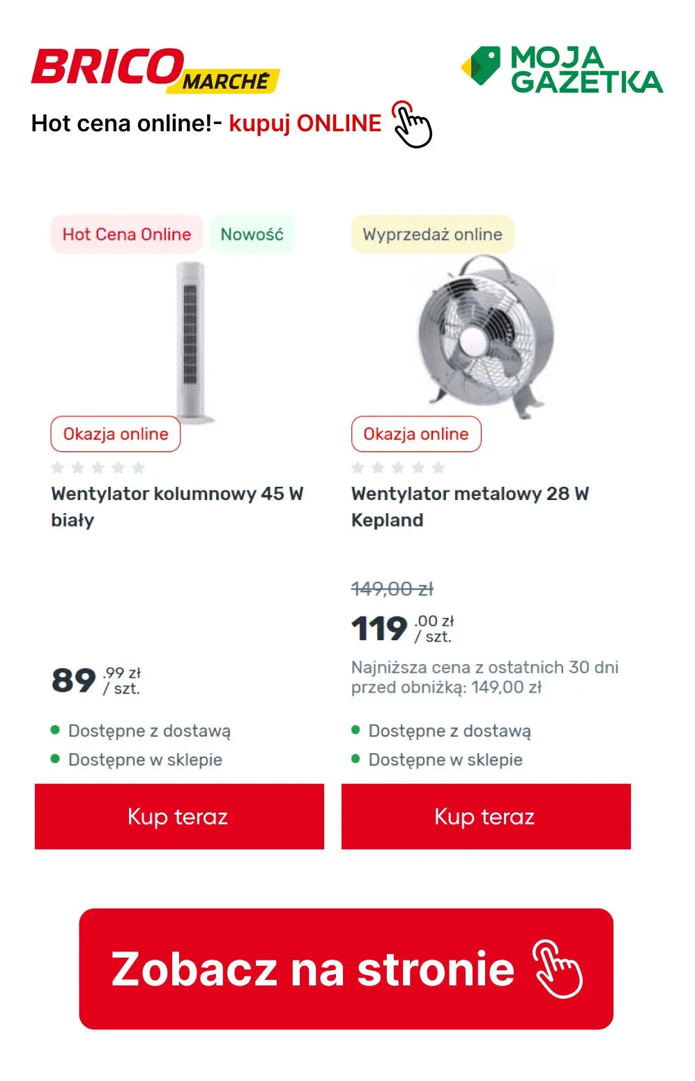gazetka promocyjna BRICOMARCHE Hot cena online! - Strona 9