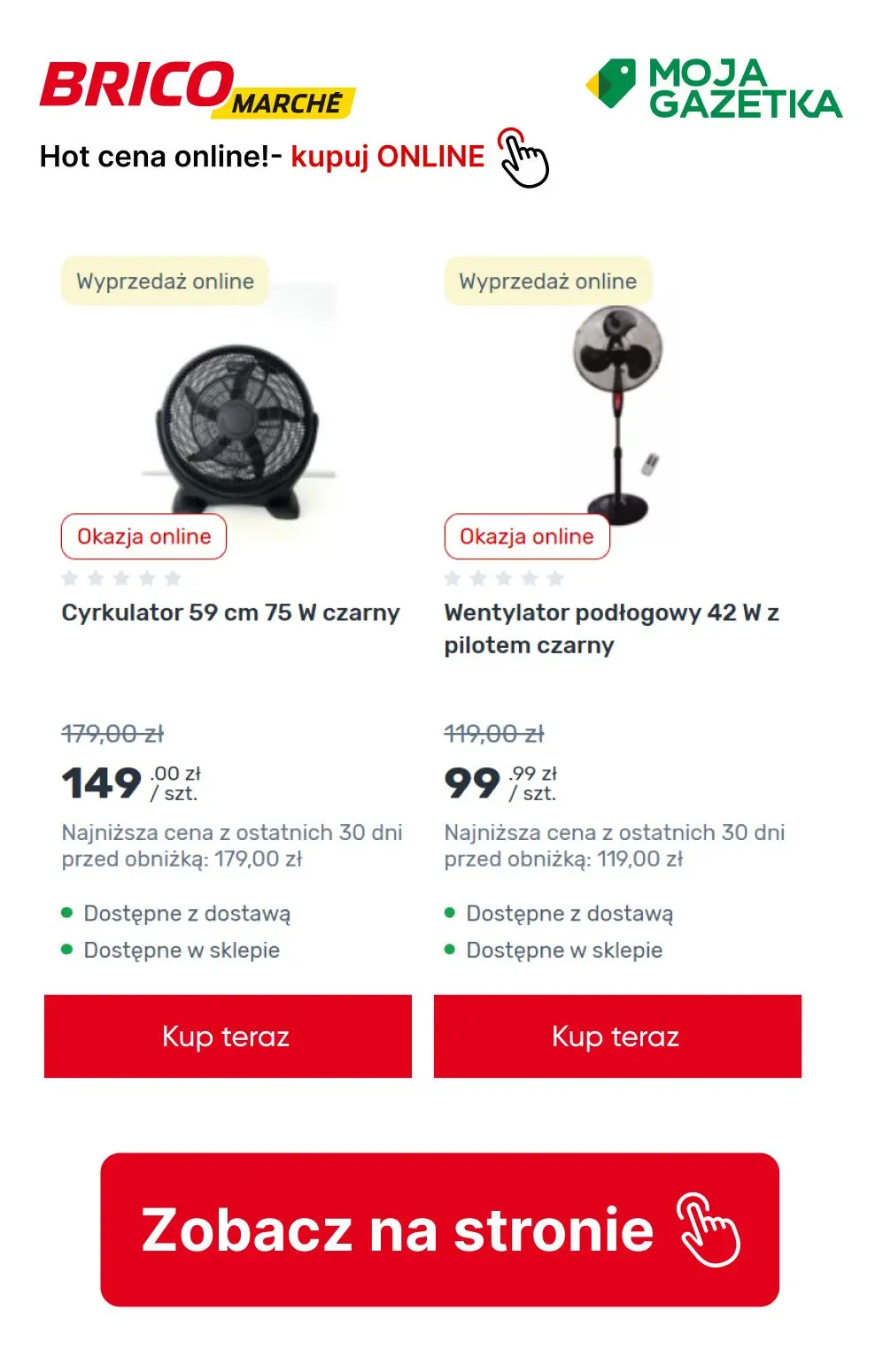 gazetka promocyjna BRICOMARCHE Hot cena online! - Strona 10