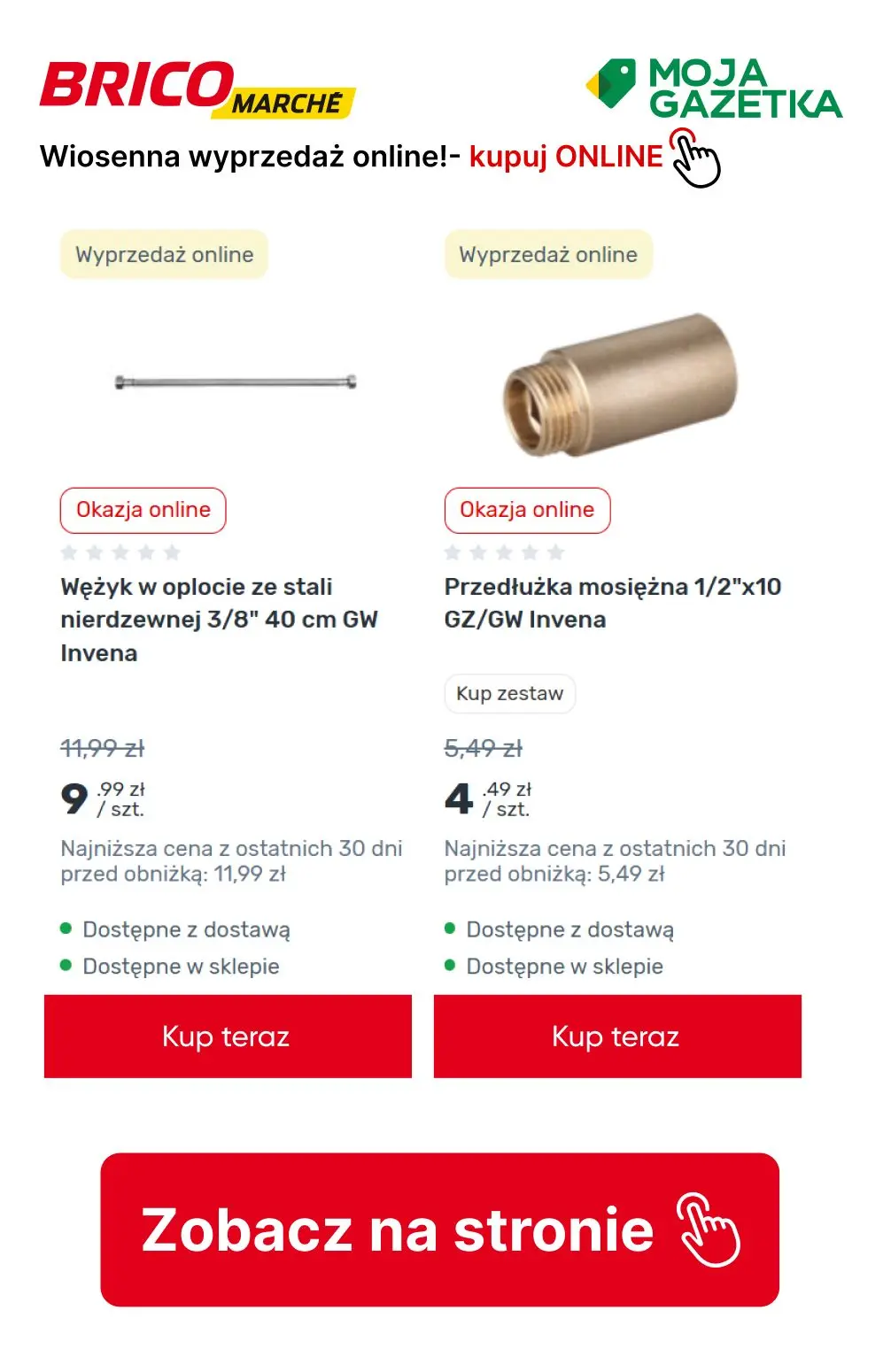 gazetka promocyjna BRICOMARCHE Wiosenna wyprzedaż online! - Strona 5