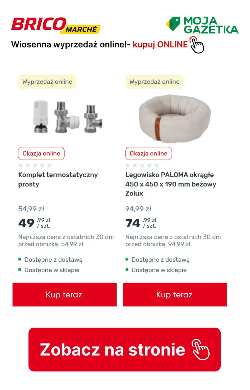 gazetka promocyjna BRICOMARCHE Wiosenna wyprzedaż online! - Strona 7