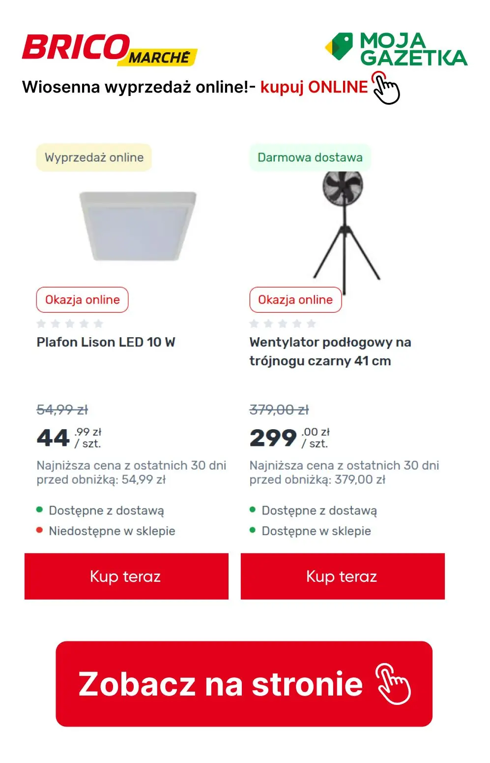 gazetka promocyjna BRICOMARCHE Wiosenna wyprzedaż online! - Strona 9