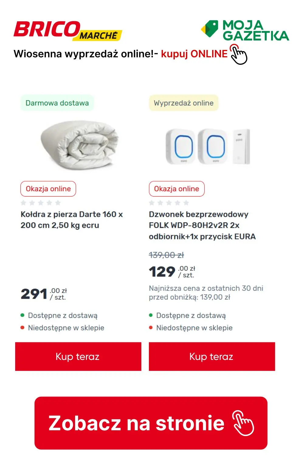 gazetka promocyjna BRICOMARCHE Wiosenna wyprzedaż online! - Strona 13