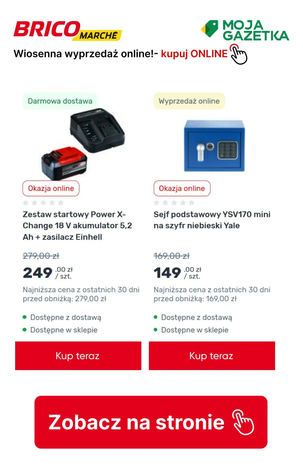 gazetka promocyjna BRICOMARCHE Wiosenna wyprzedaż online! - Strona 14