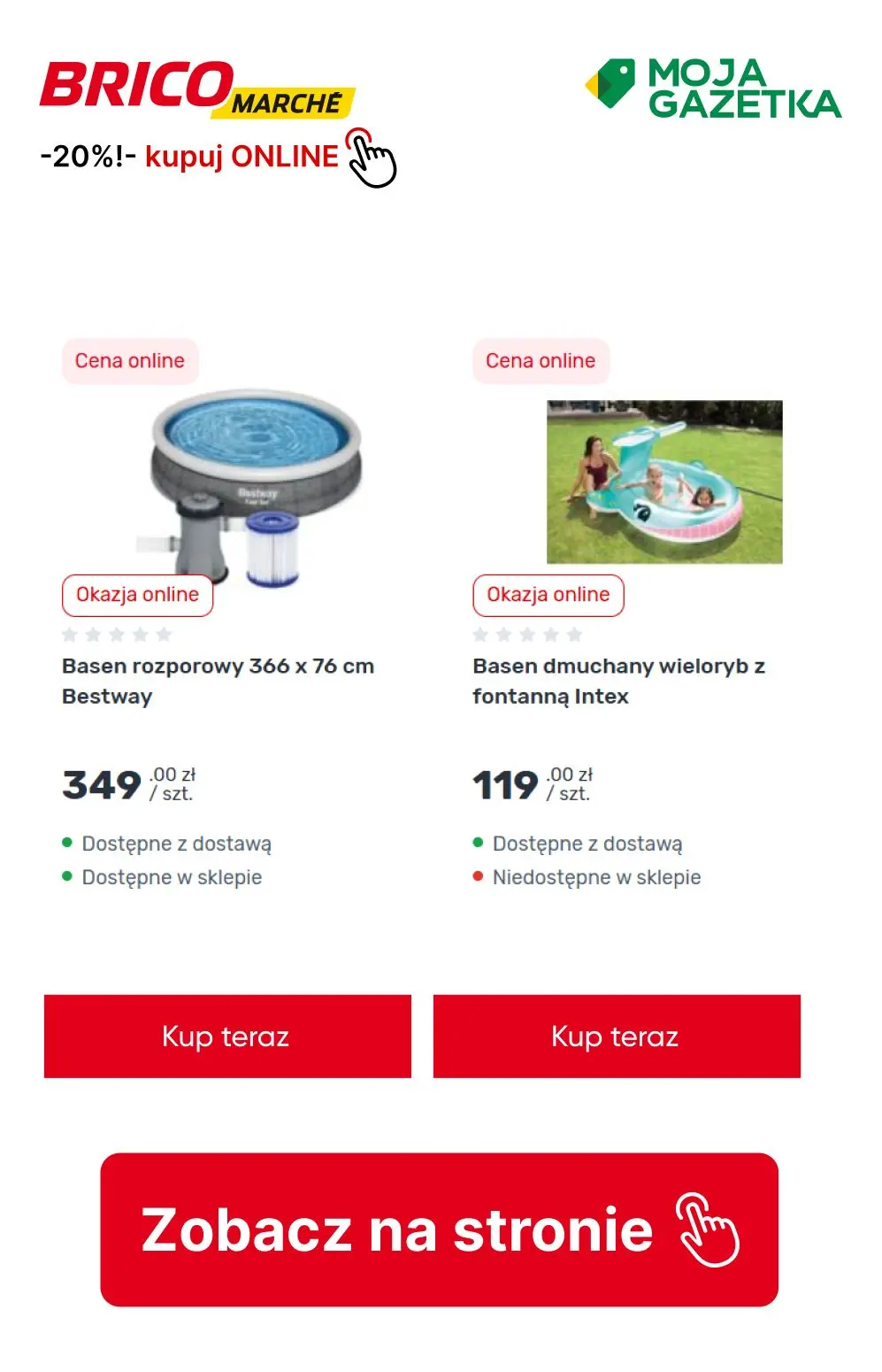 gazetka promocyjna BRICOMARCHE Rabat 20% na meble ogrodowe i grille oraz sprzęt zmechanizowany - Strona 14
