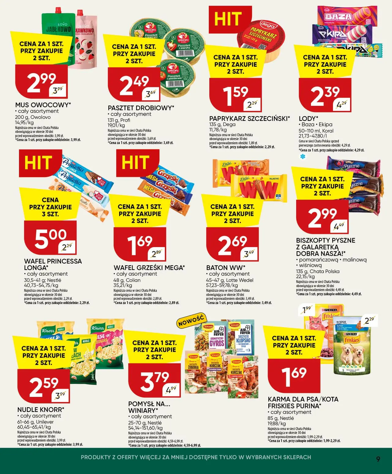 gazetka promocyjna Chata Polska  - Strona 9