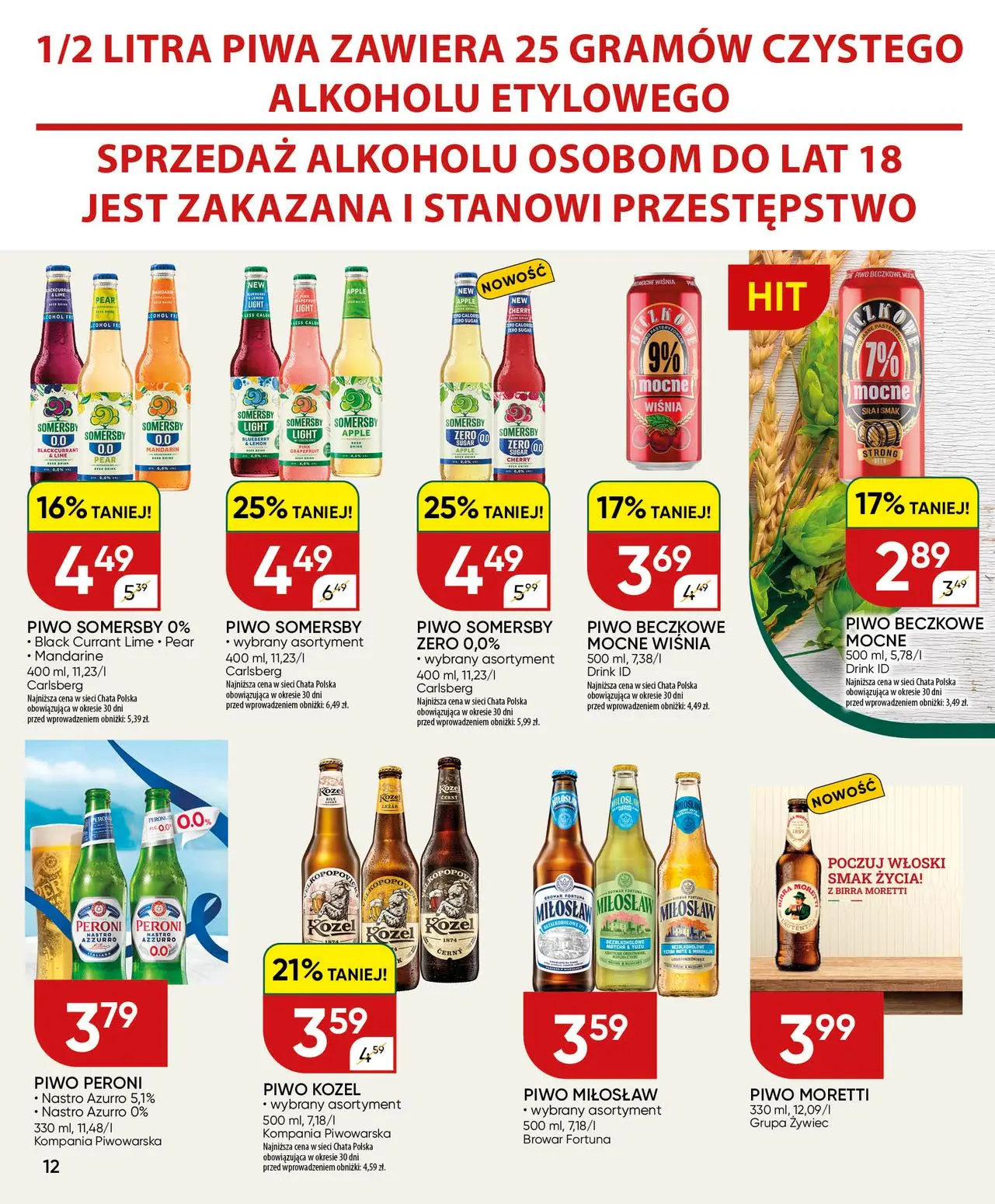gazetka promocyjna Chata Polska  - Strona 12