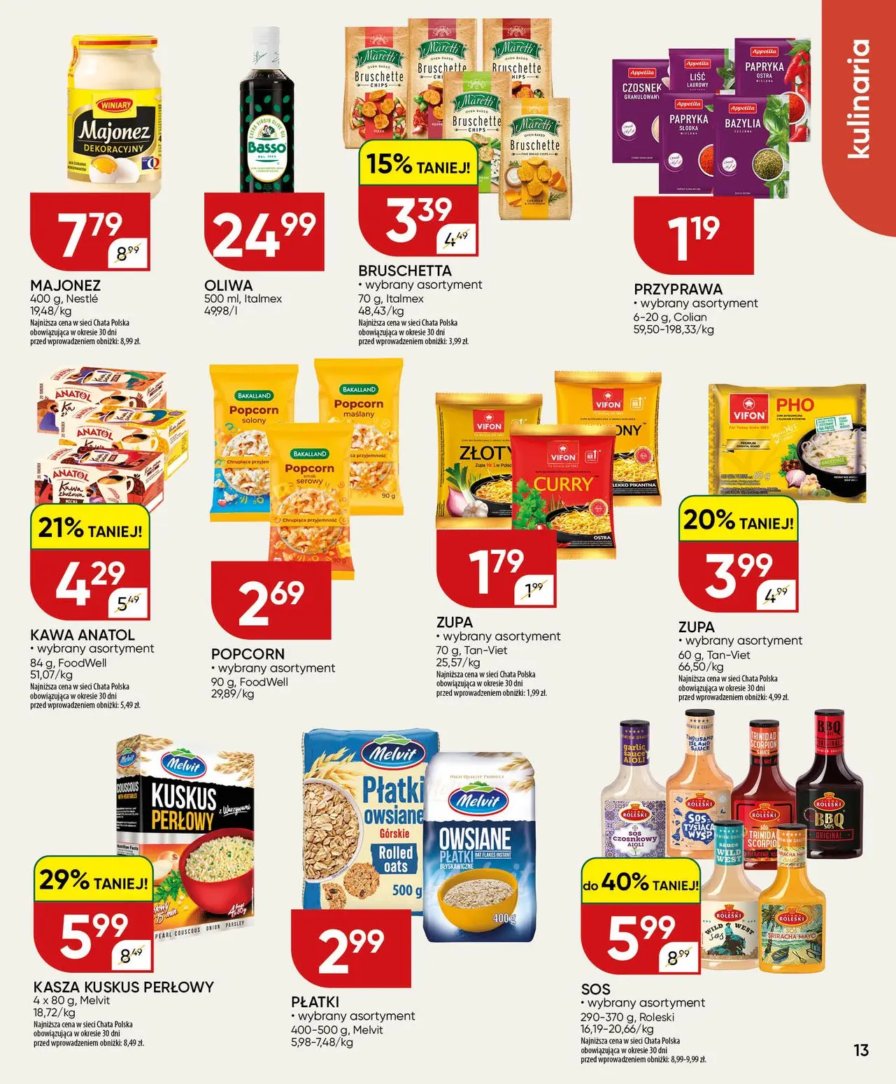 gazetka promocyjna Chata Polska  - Strona 13