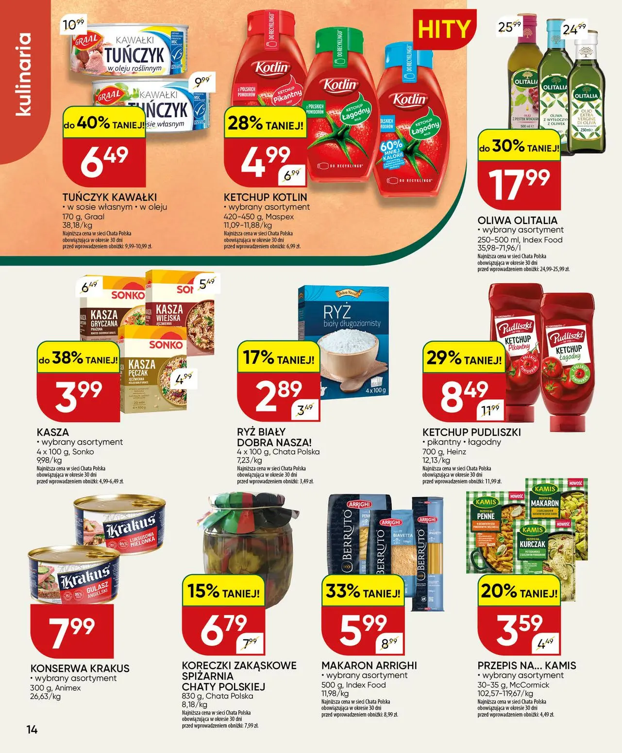 gazetka promocyjna Chata Polska  - Strona 14