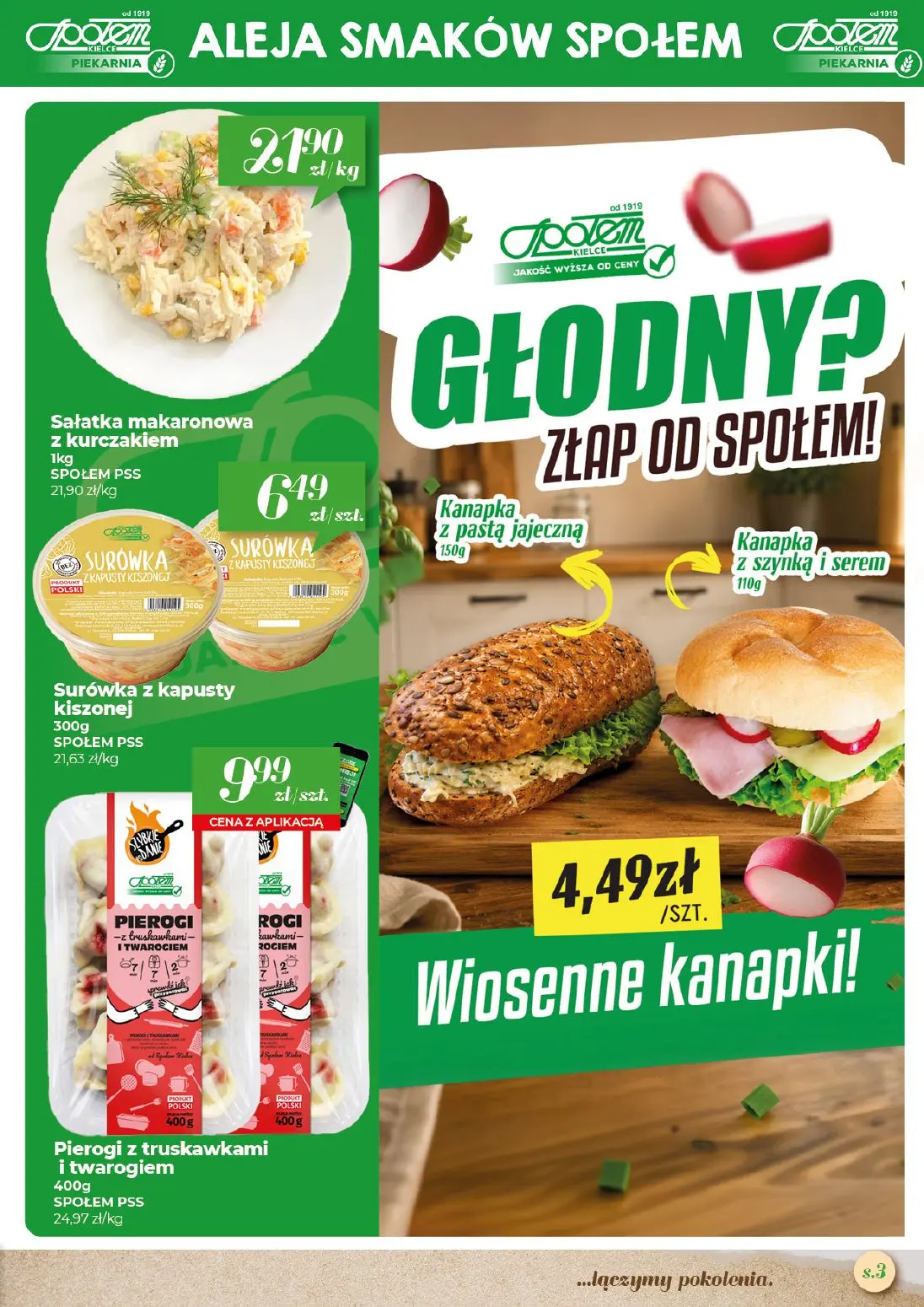 gazetka promocyjna Społem Kielce  - Strona 3