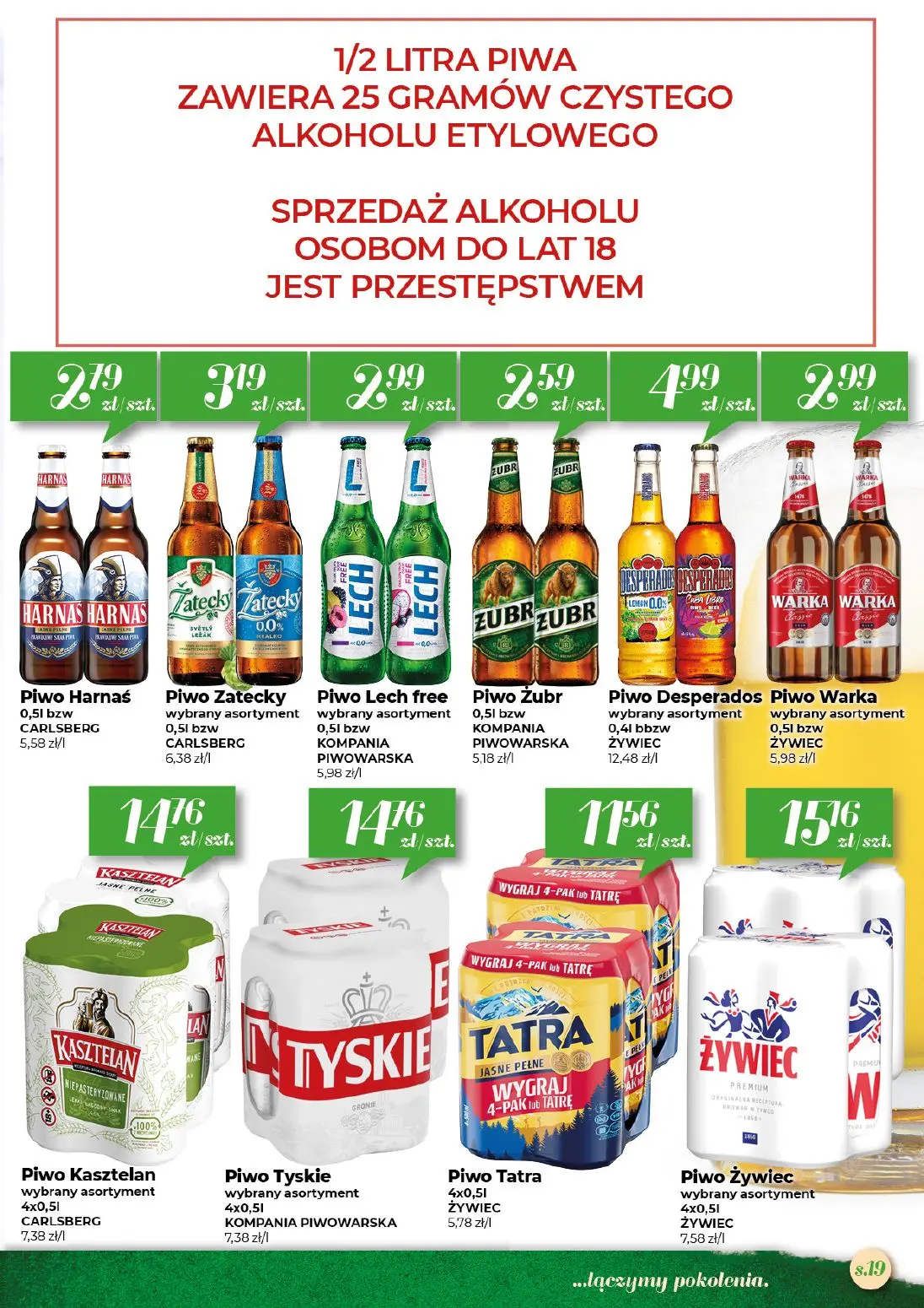 gazetka promocyjna Społem Kielce  - Strona 19