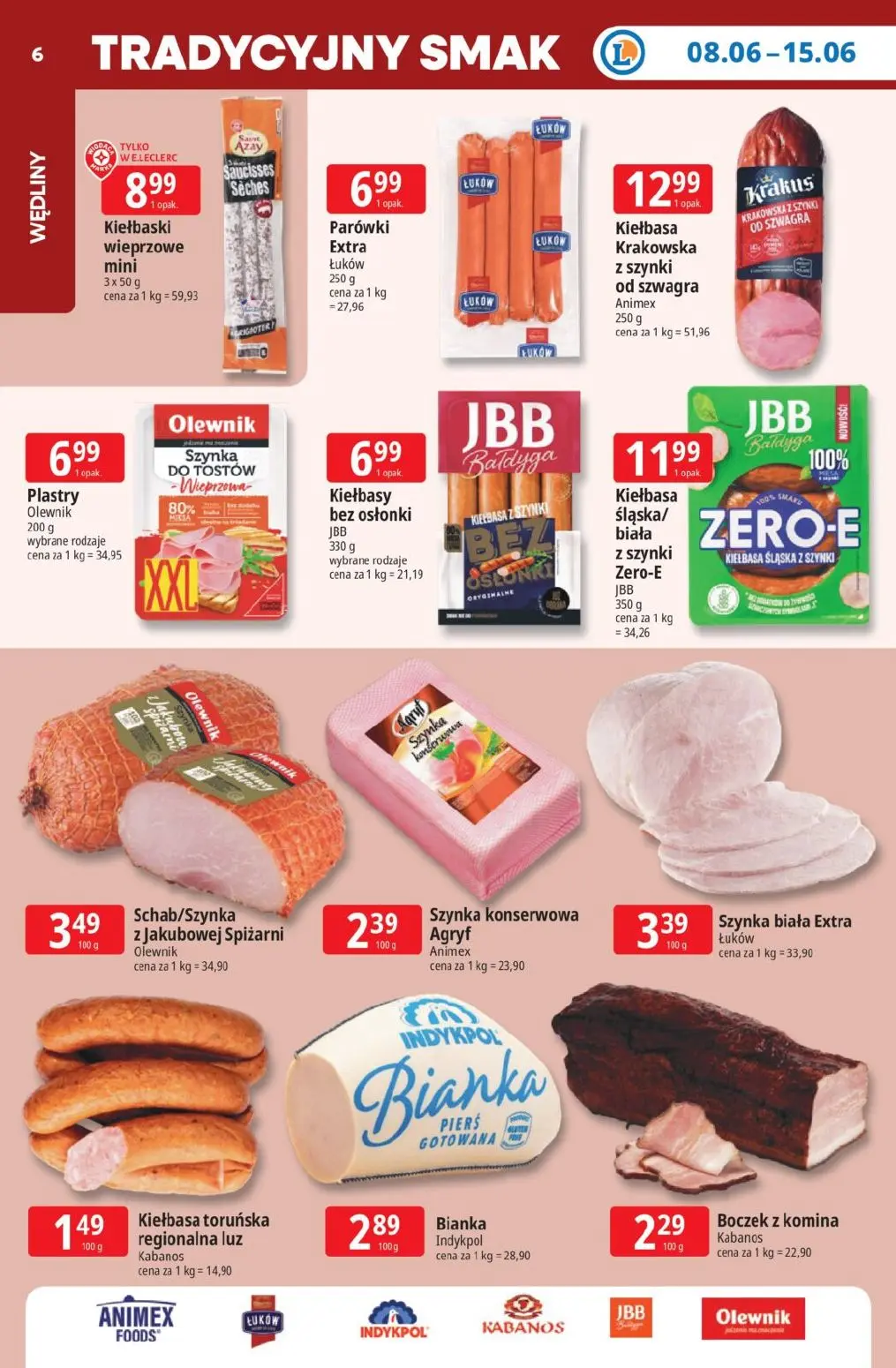 gazetka promocyjna E.Leclerc Tanio to tu! - Strona 6