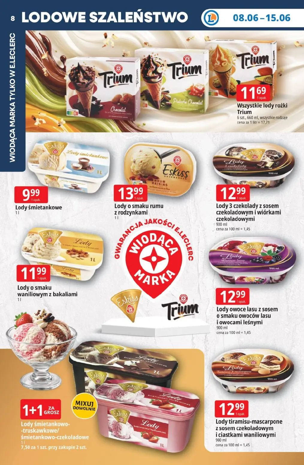gazetka promocyjna E.Leclerc Tanio to tu! - Strona 8