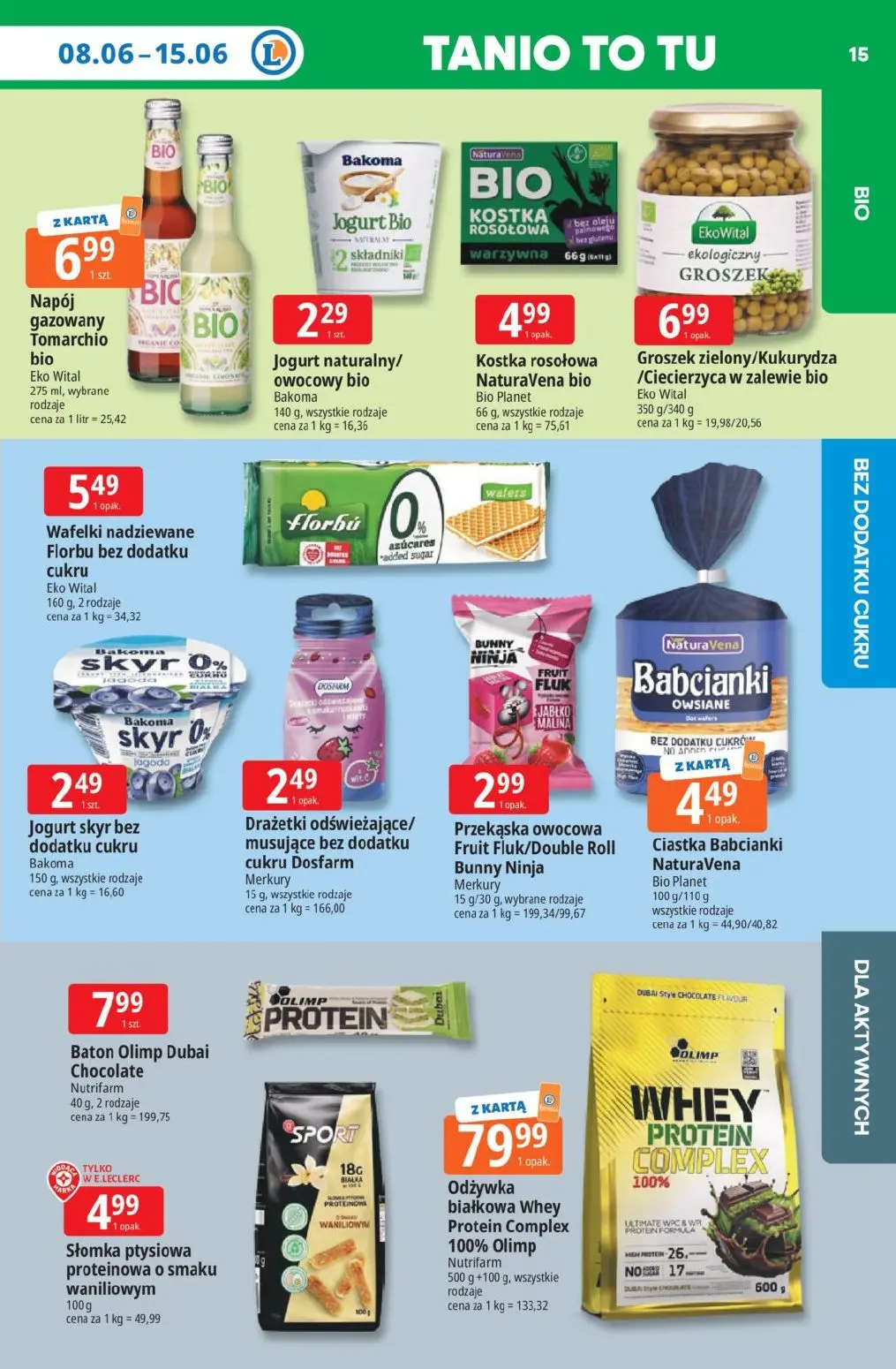 gazetka promocyjna E.Leclerc Tanio to tu! - Strona 15