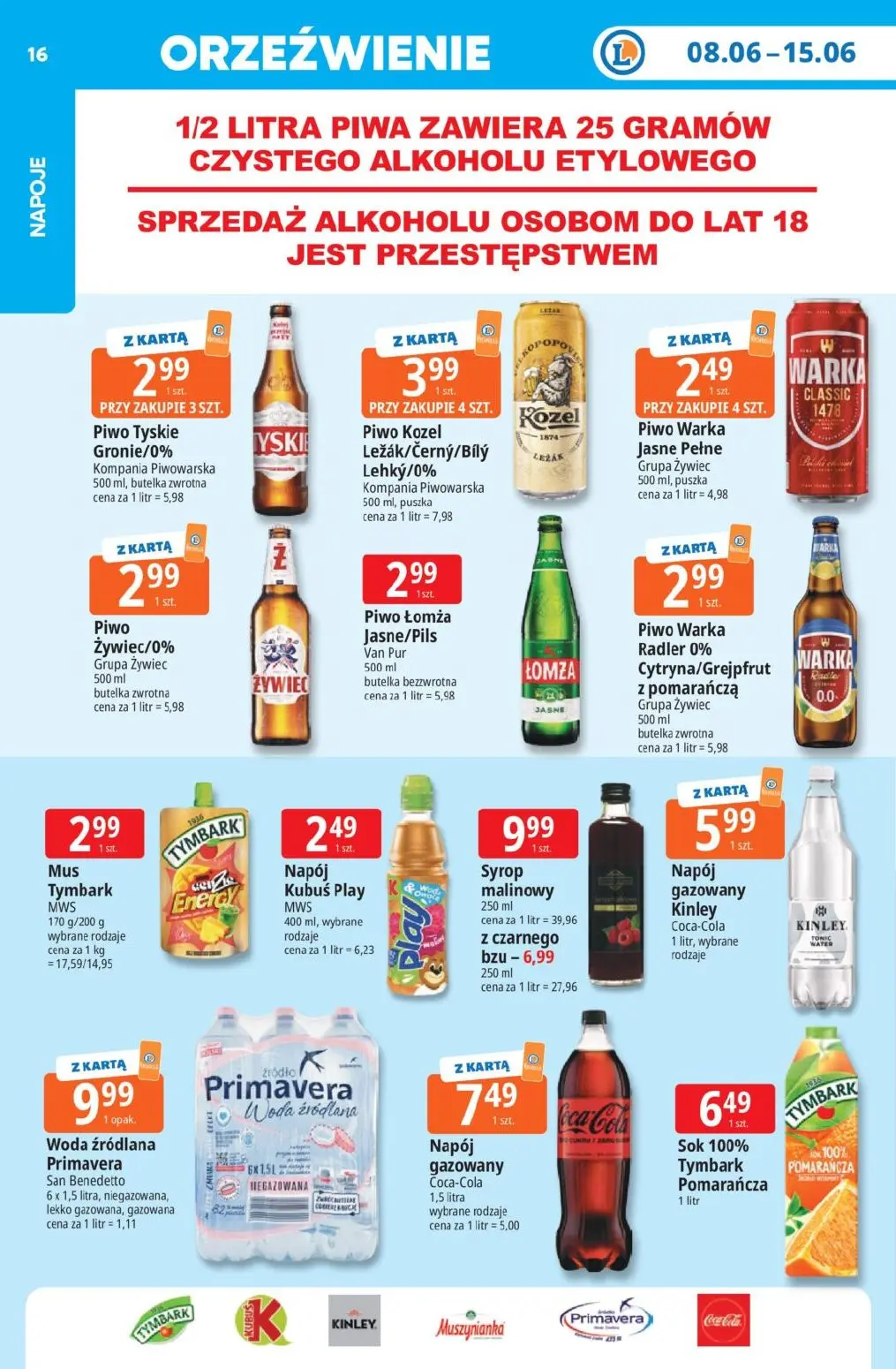 gazetka promocyjna E.Leclerc Tanio to tu! - Strona 16