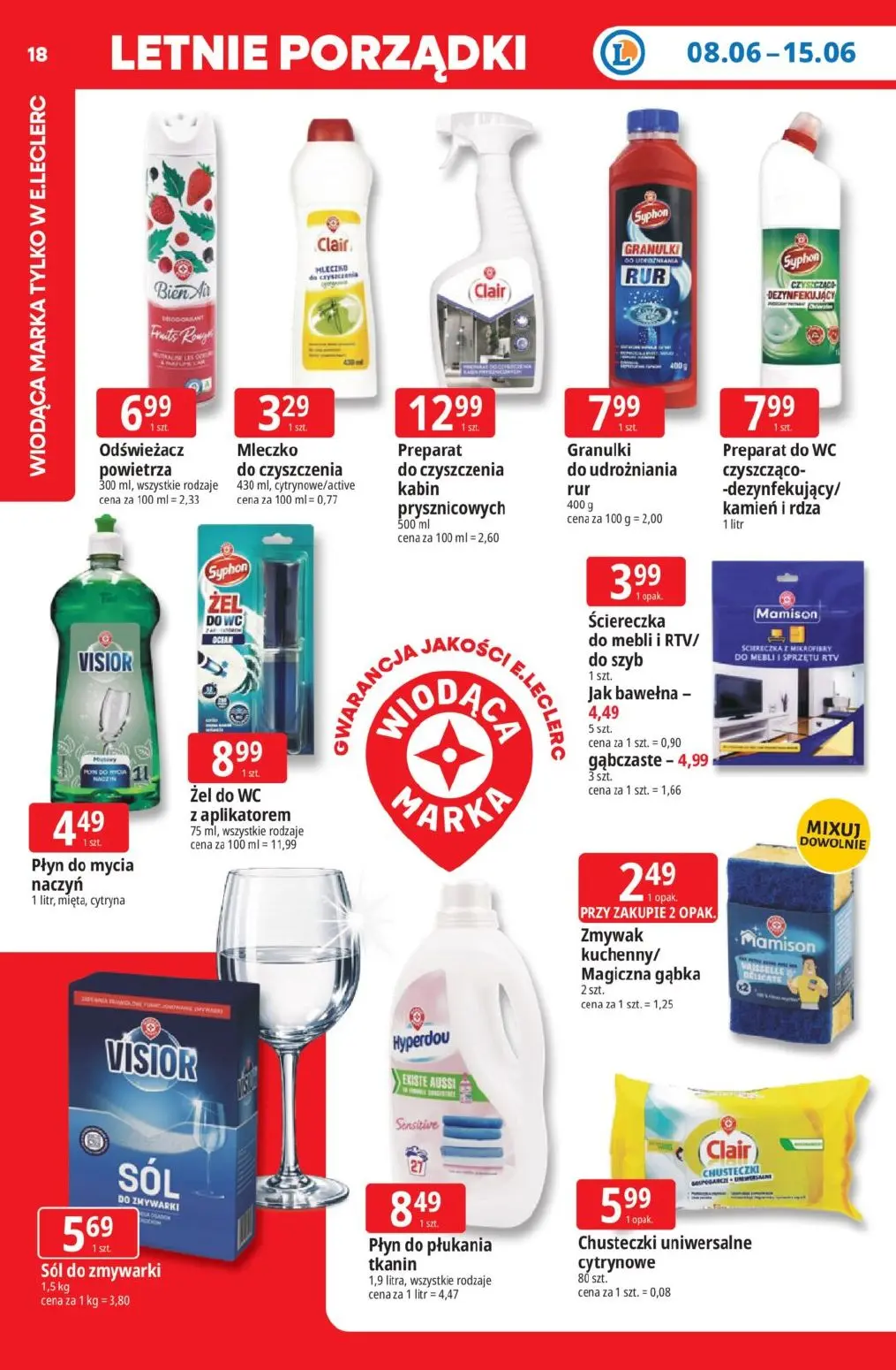 gazetka promocyjna E.Leclerc Tanio to tu! - Strona 18