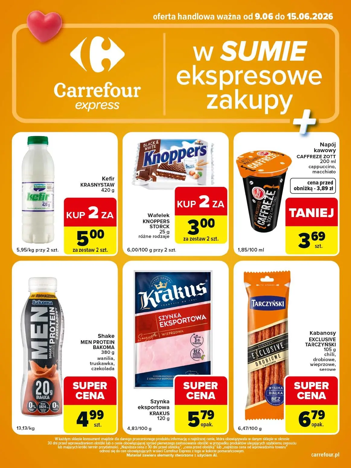 gazetka promocyjna Carrefour Express W sumie ekspresowe zakupy - Strona 2