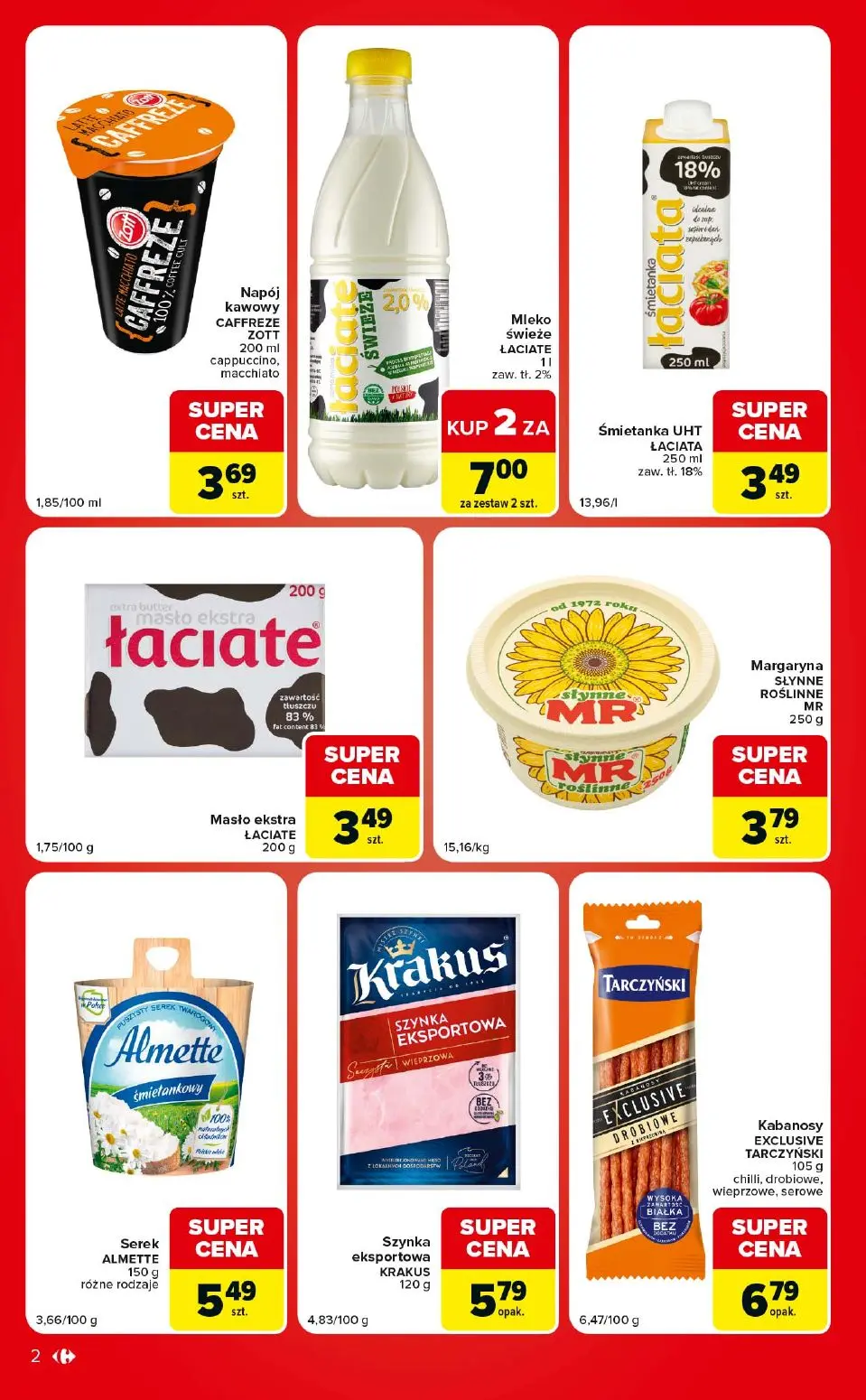 gazetka promocyjna Carrefour Market W sumie ekspresowe zakupy - Strona 2