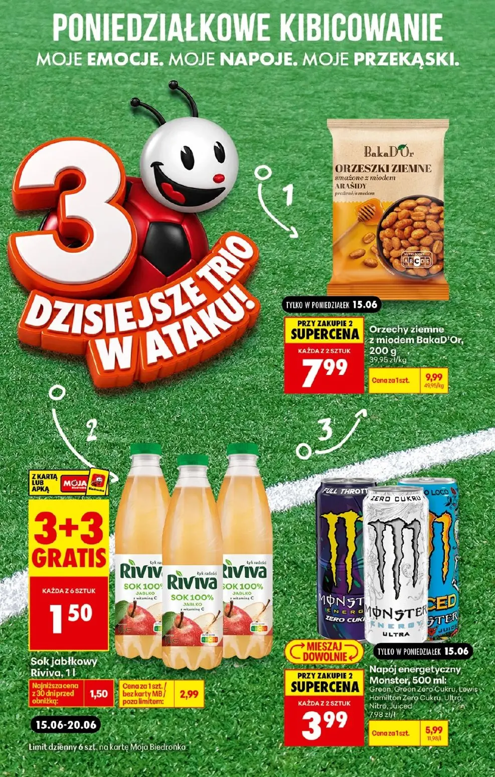 gazetka promocyjna Biedronka Poniedziałkowe kibicowanie - Strona 2