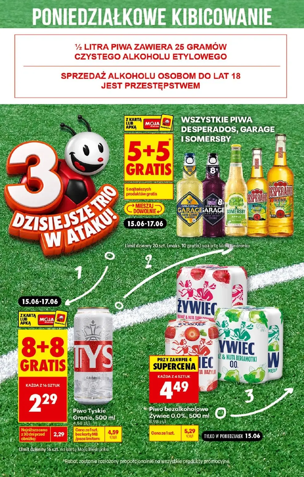 gazetka promocyjna Biedronka Poniedziałkowe kibicowanie - Strona 3