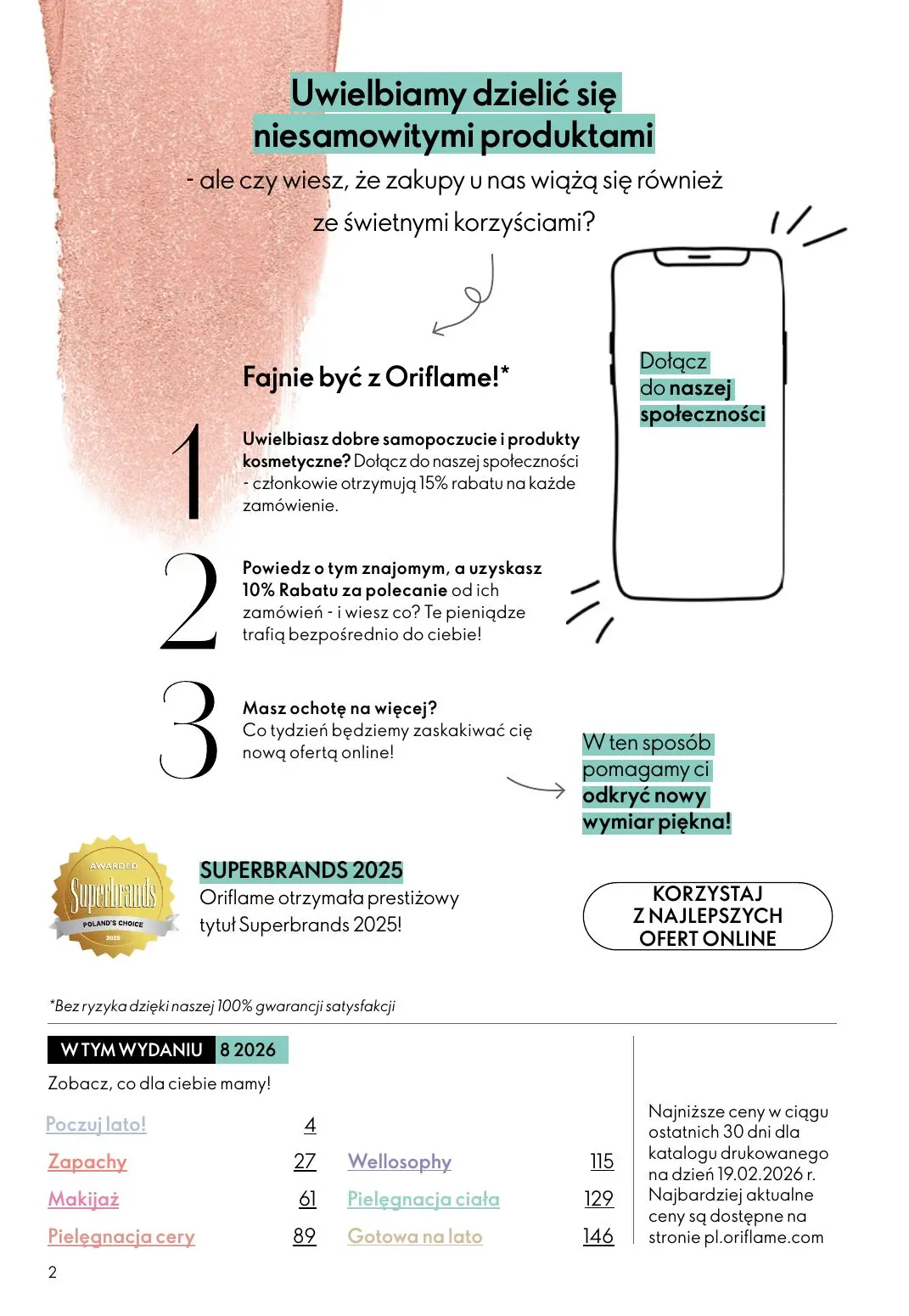 gazetka promocyjna ORIFLAME Słoneczne podróże - Strona 2