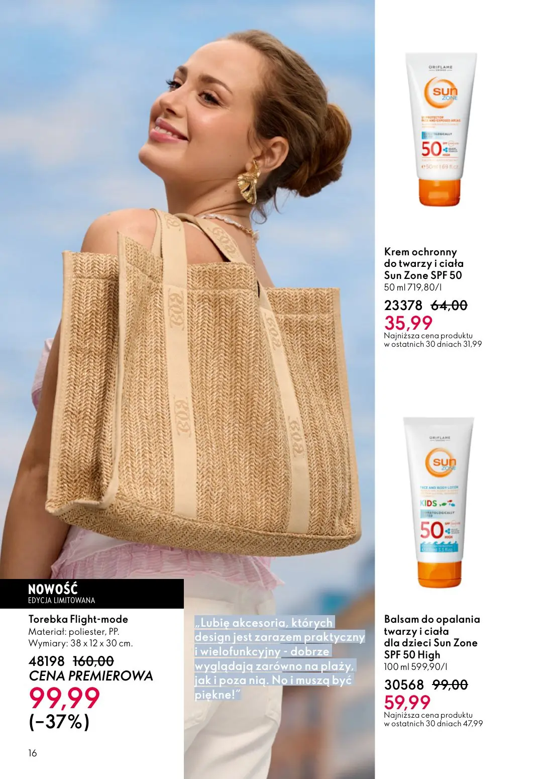 gazetka promocyjna ORIFLAME Słoneczne podróże - Strona 16