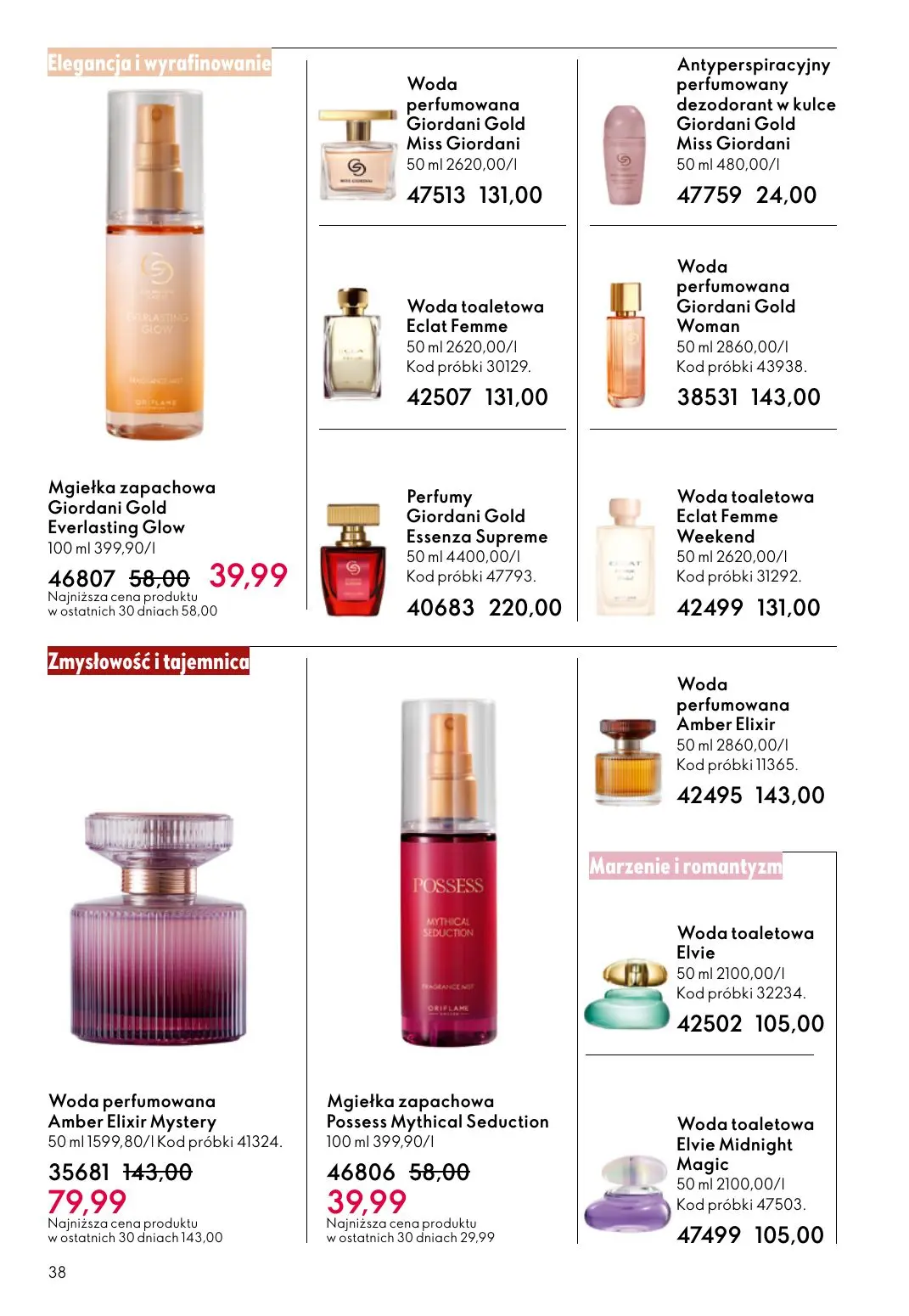 gazetka promocyjna ORIFLAME Słoneczne podróże - Strona 38