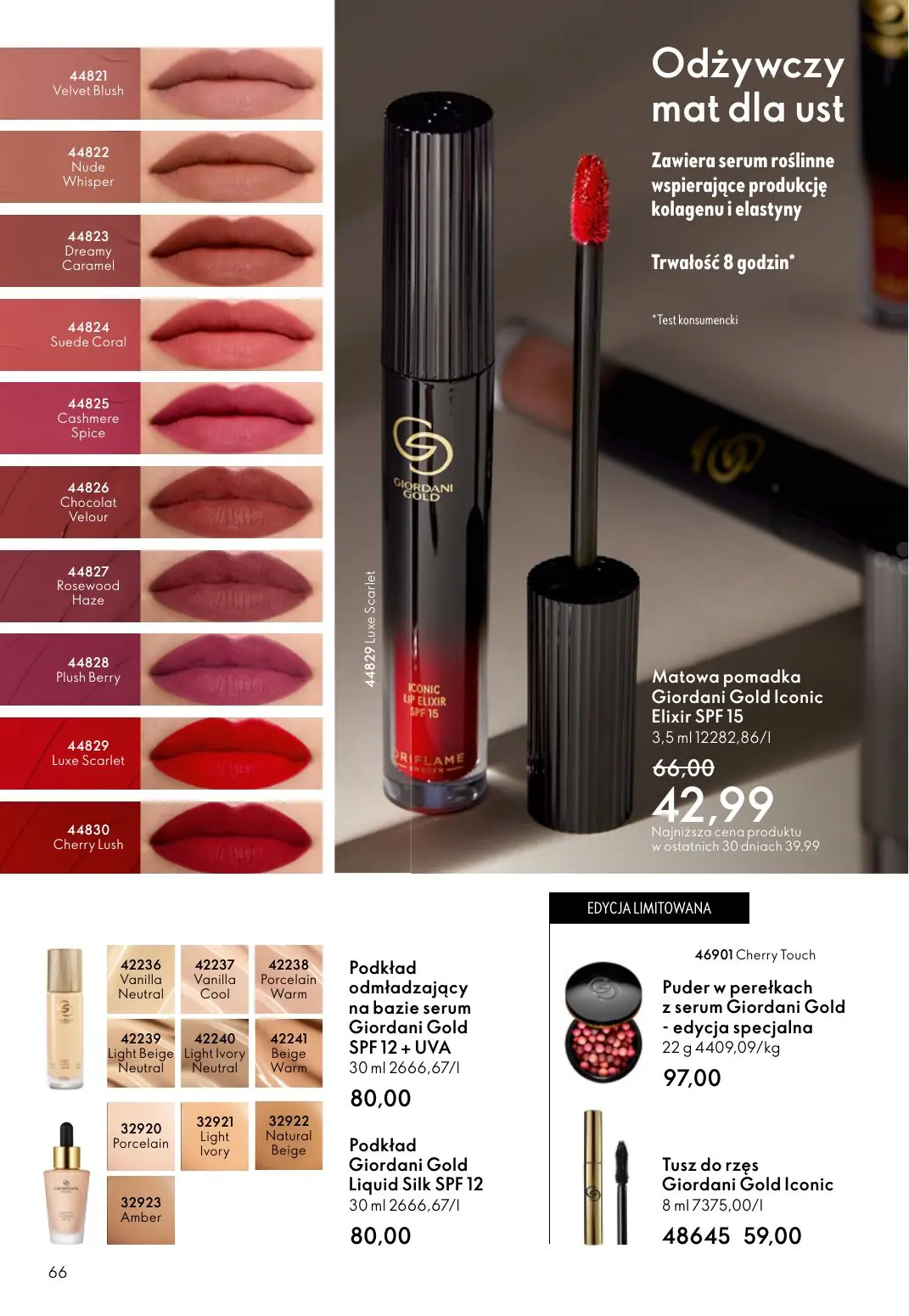 gazetka promocyjna ORIFLAME Słoneczne podróże - Strona 66
