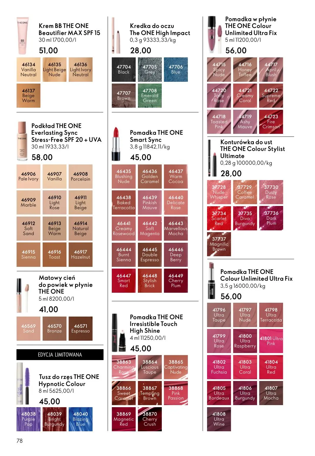 gazetka promocyjna ORIFLAME Słoneczne podróże - Strona 78