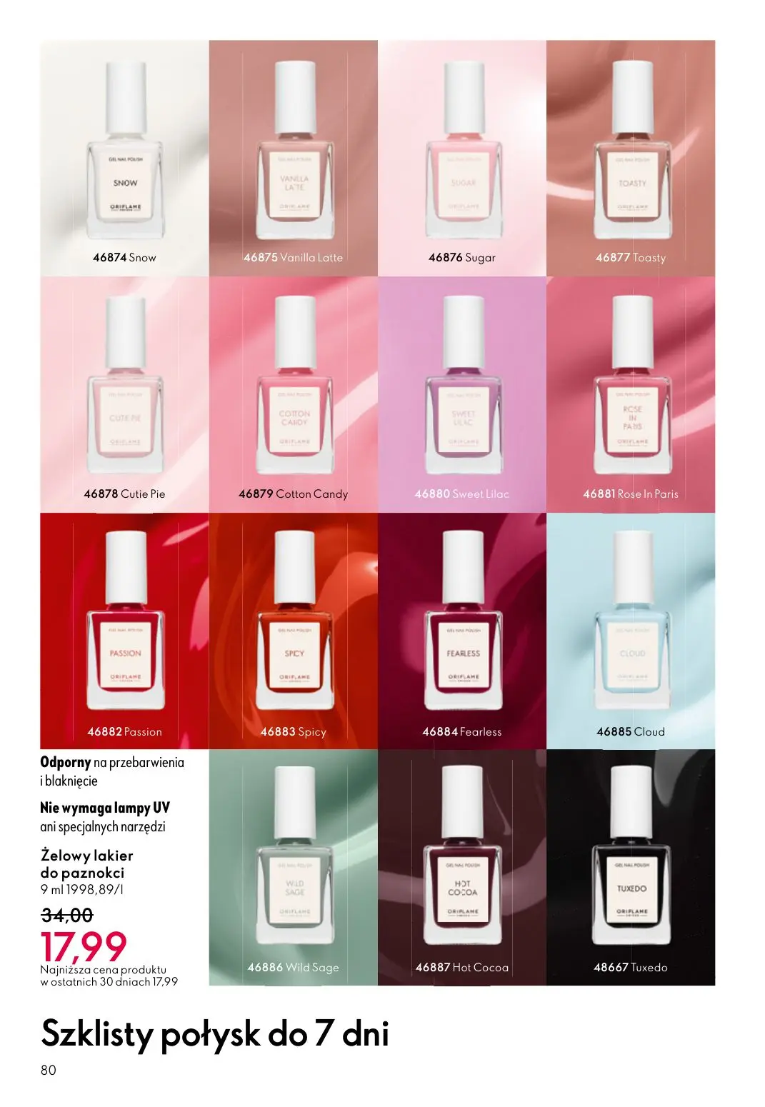 gazetka promocyjna ORIFLAME Słoneczne podróże - Strona 80