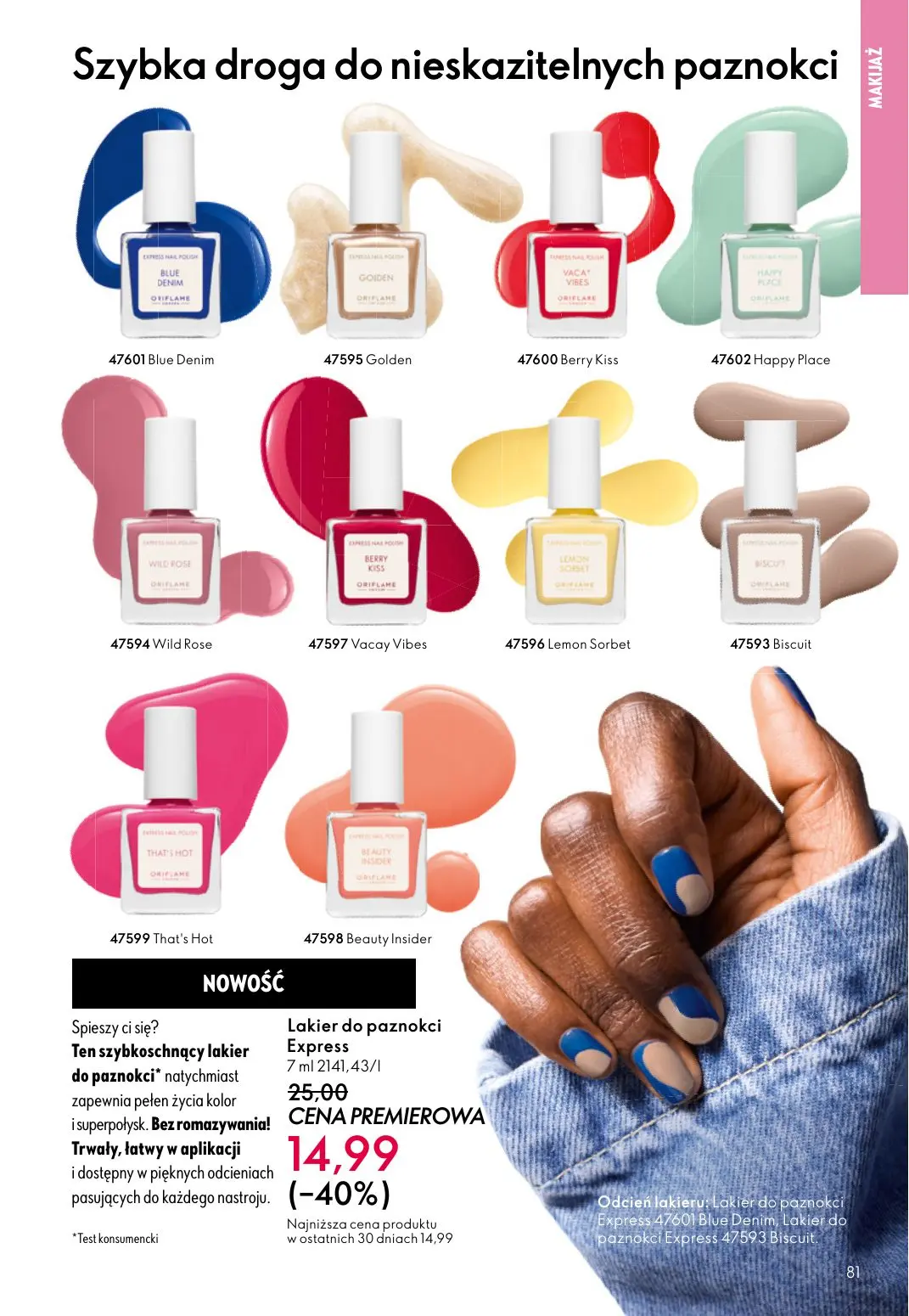 gazetka promocyjna ORIFLAME Słoneczne podróże - Strona 81