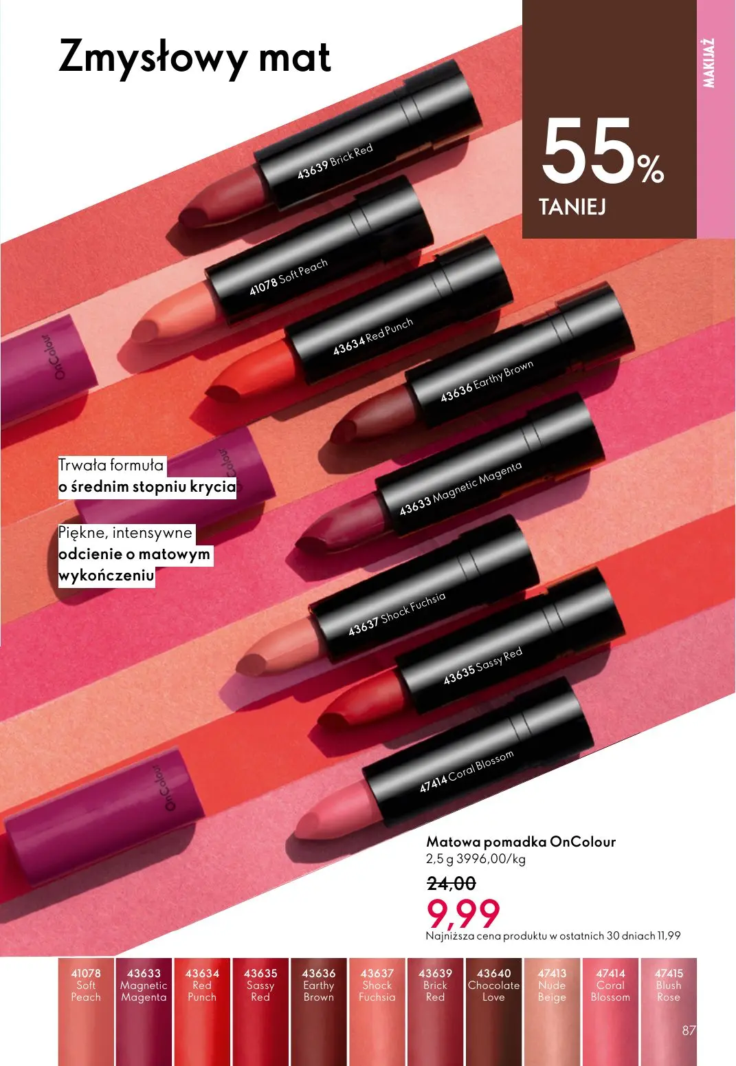 gazetka promocyjna ORIFLAME Słoneczne podróże - Strona 87