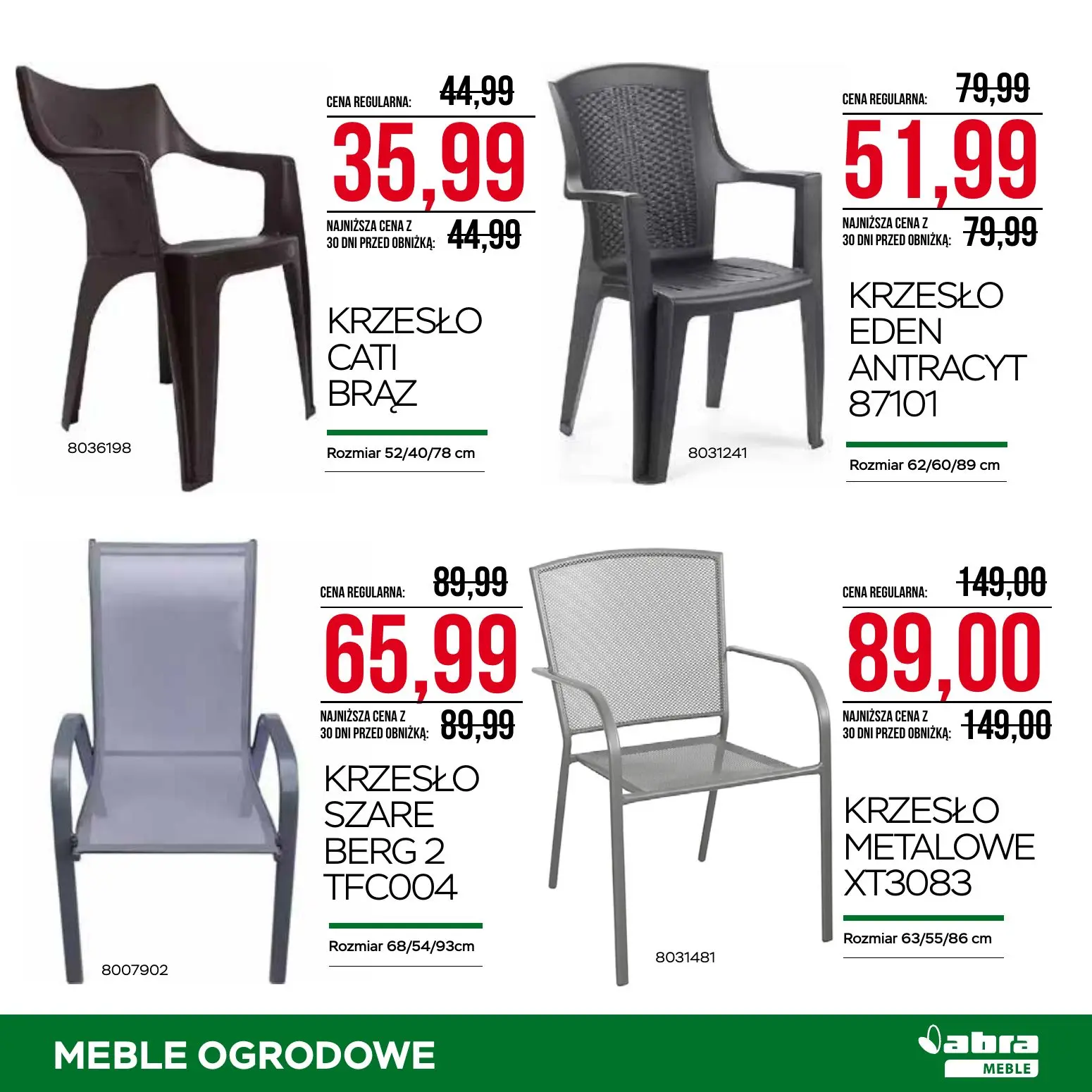gazetka promocyjna abra meble Meble ogrodowe - Strona 11
