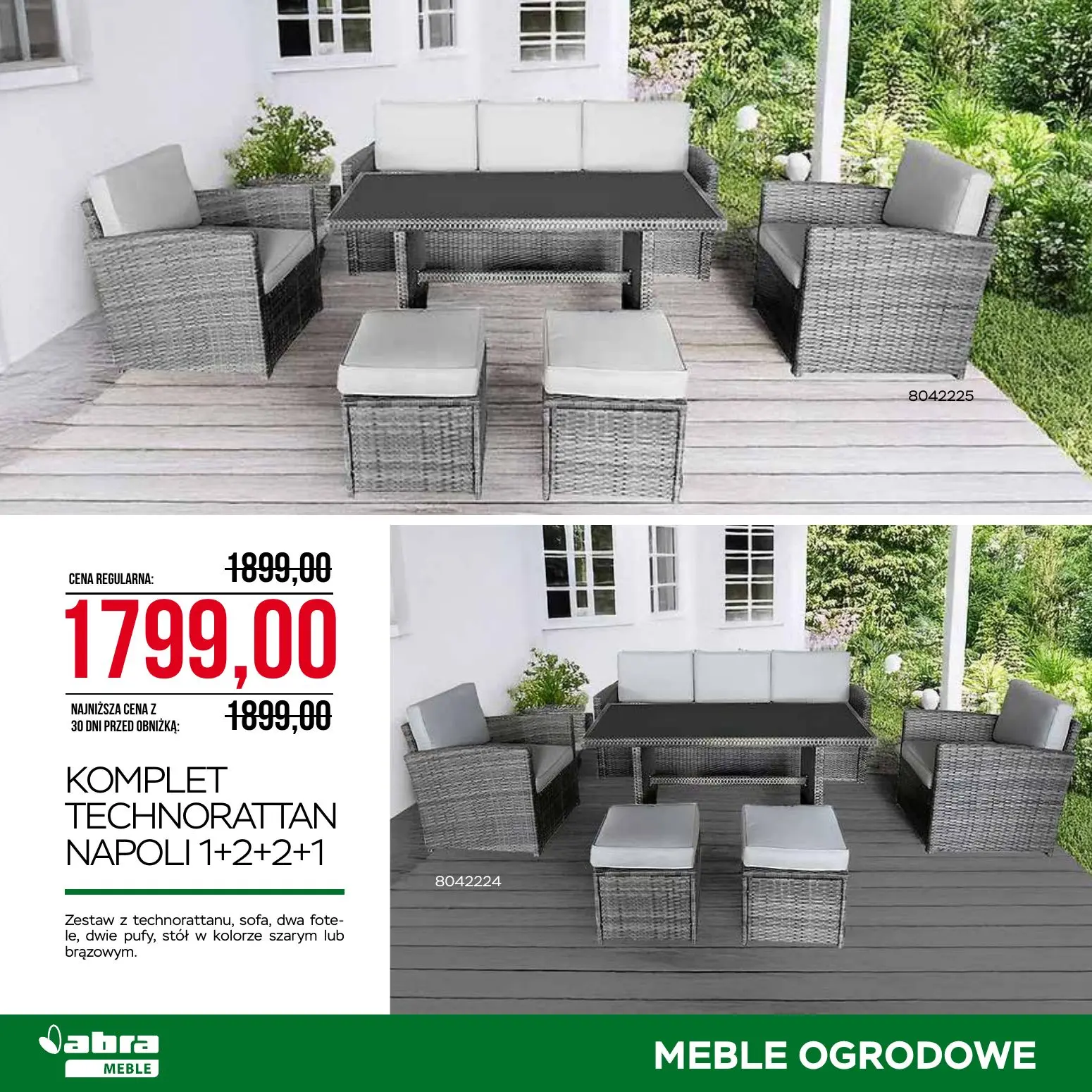 gazetka promocyjna abra meble Meble ogrodowe - Strona 16