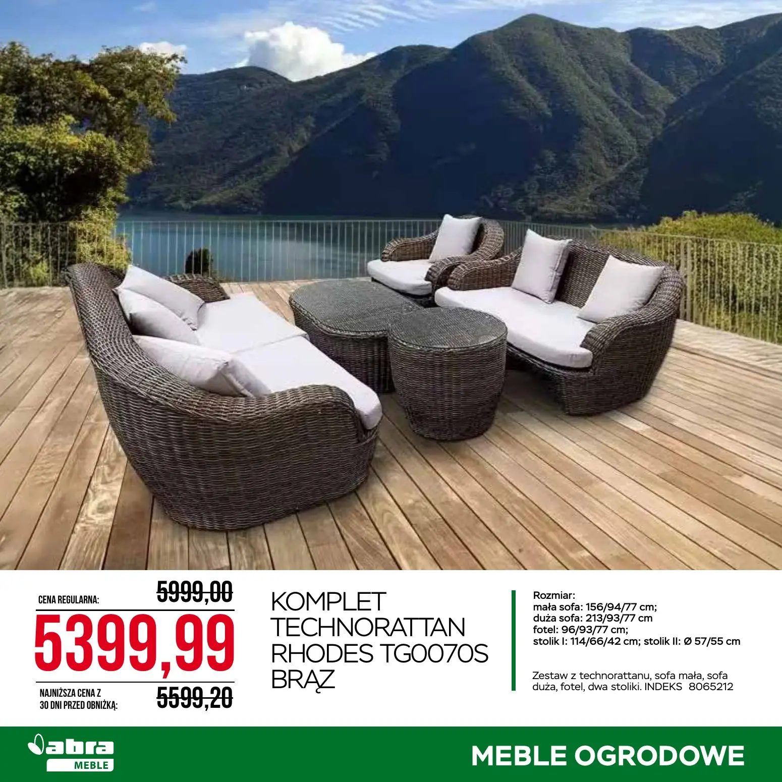 gazetka promocyjna abra meble Meble ogrodowe - Strona 18