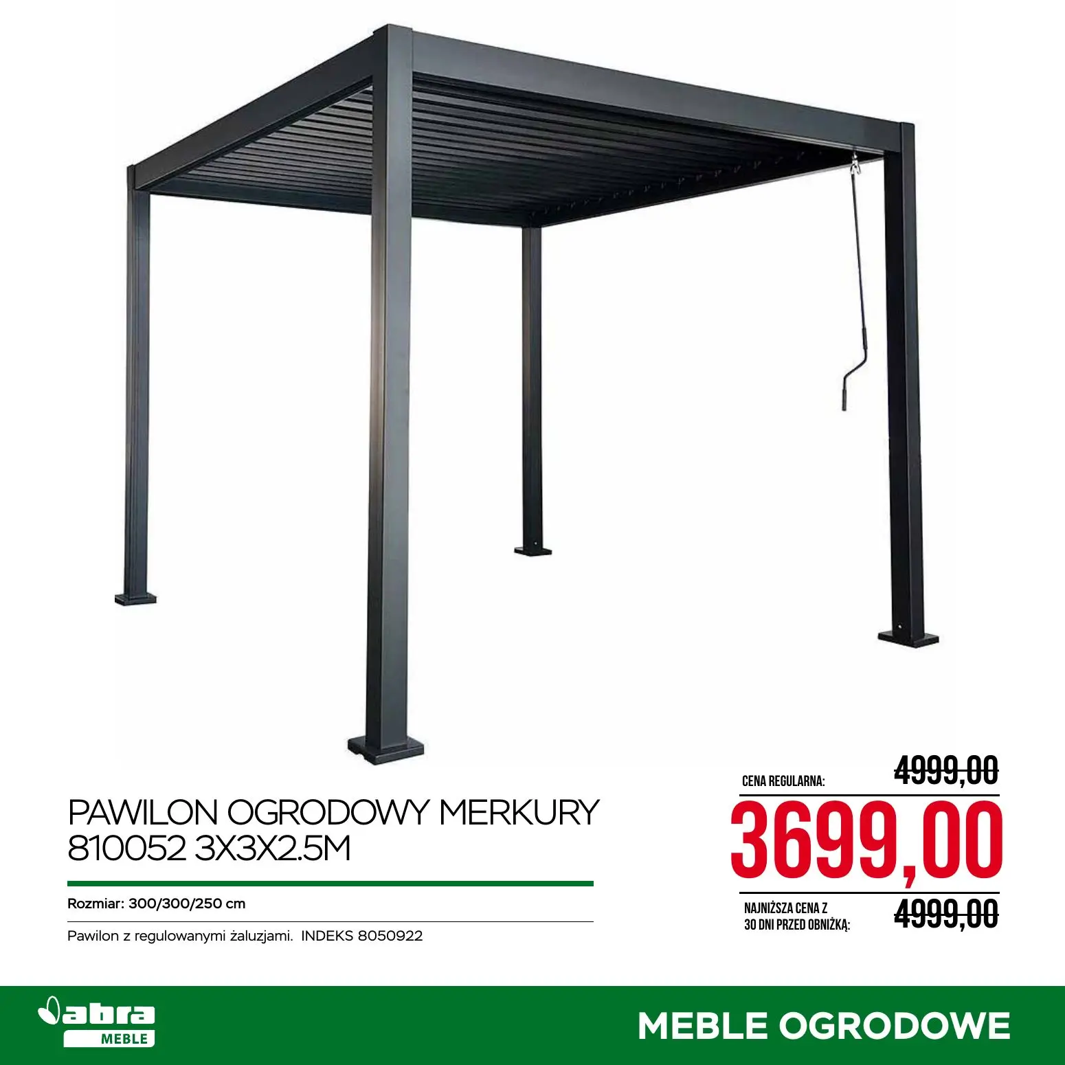 gazetka promocyjna abra meble Meble ogrodowe - Strona 24